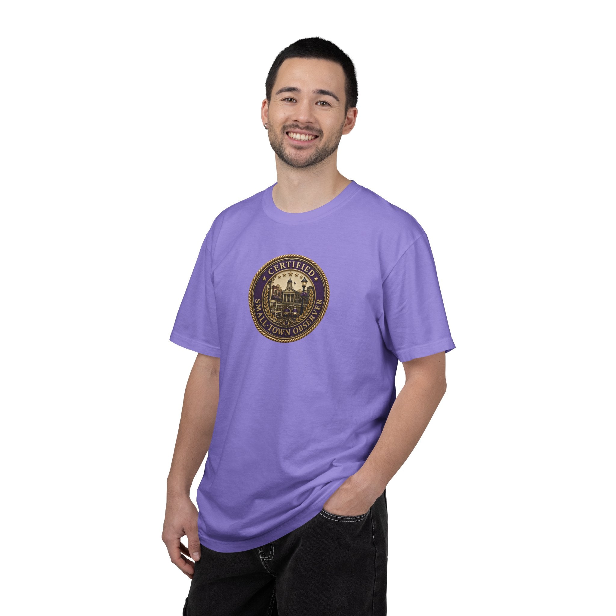 Certified Small-Town Observer Garment-Dyed T-Shirt