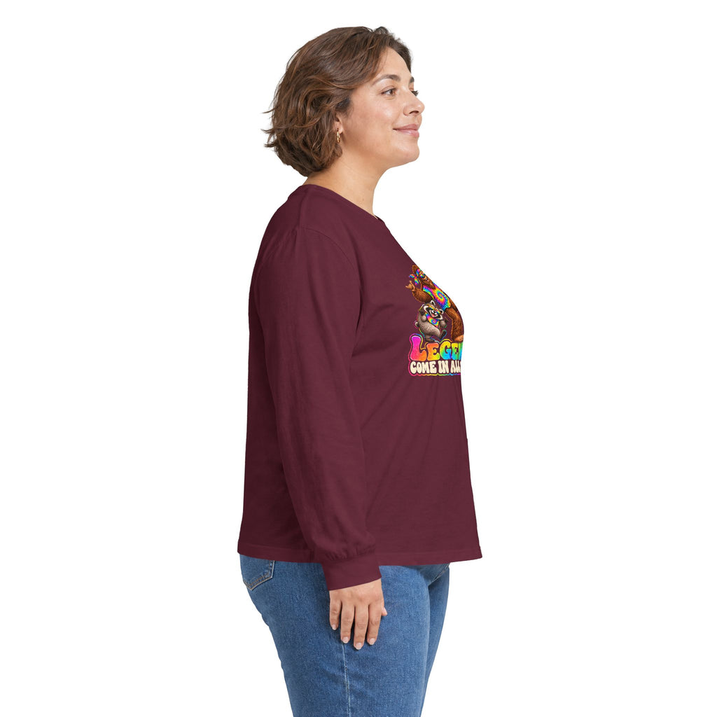 Legends Come in All Shapes | Bigfoot & Jimothy Retro Long-Sleeve Tee