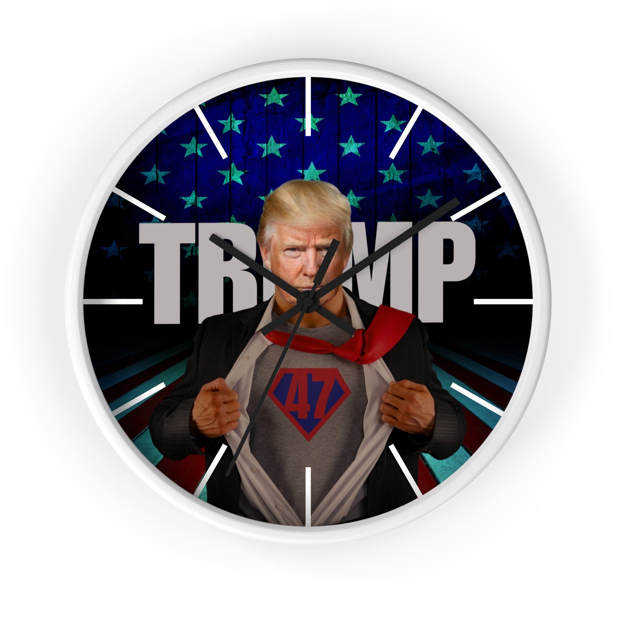 Trump 47 Wall Clock