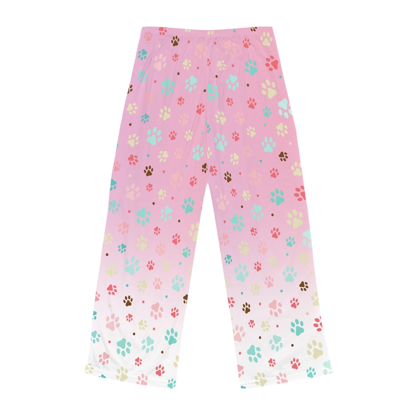 Cute Paw Print Women's Pajama Pants - Cozy & Comfortable Printify