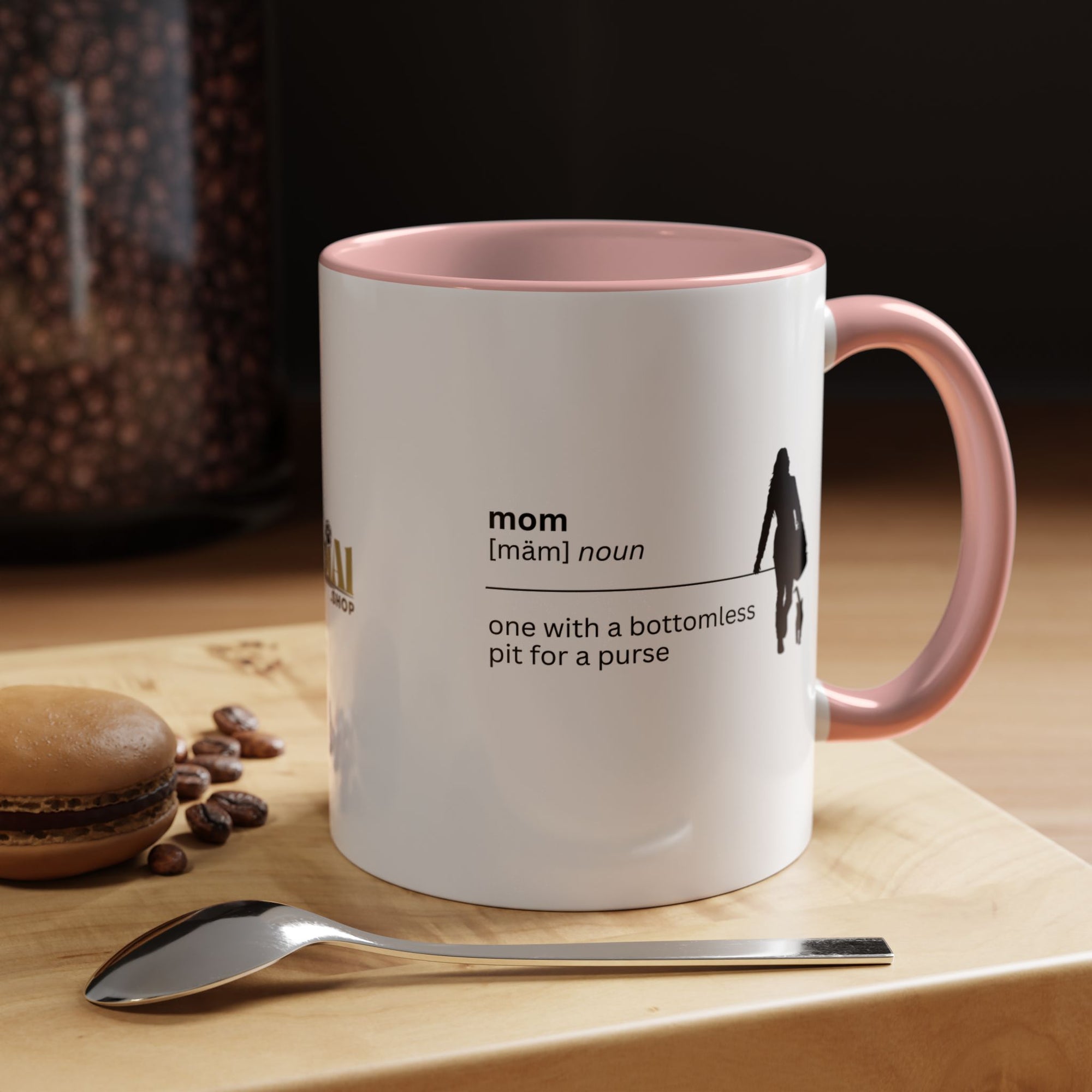 Mom Purse Accent Coffee Mug - Perfect Gift for Moms