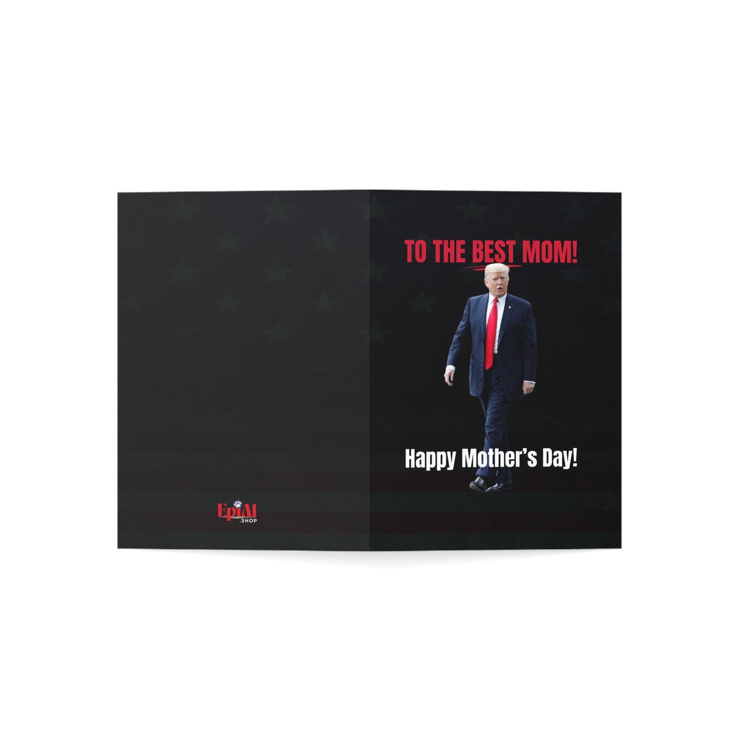 Novelty Trump Mother's Day Greeting Cards - Set of 1, 10, 30, or 50