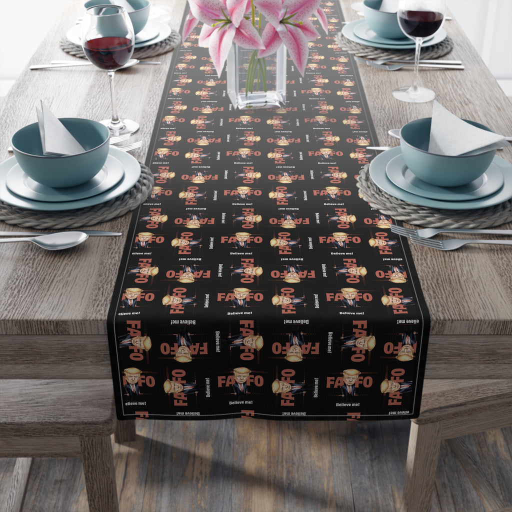 Trump FAFO Stylish Table Runner