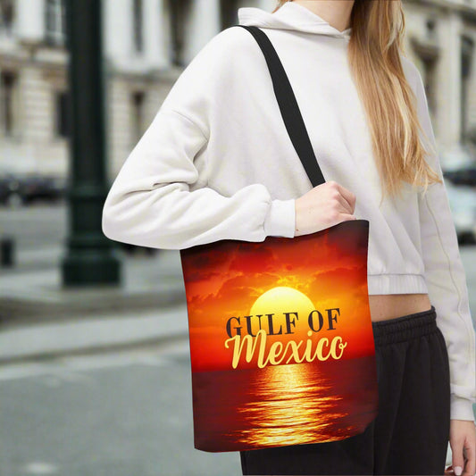Gulf of Mexico Sunset Tote Bag - Chic Beach Accessory Printify