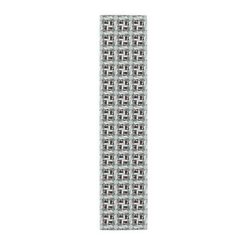 Trump Santa Fabulous List Christmas Table Runner