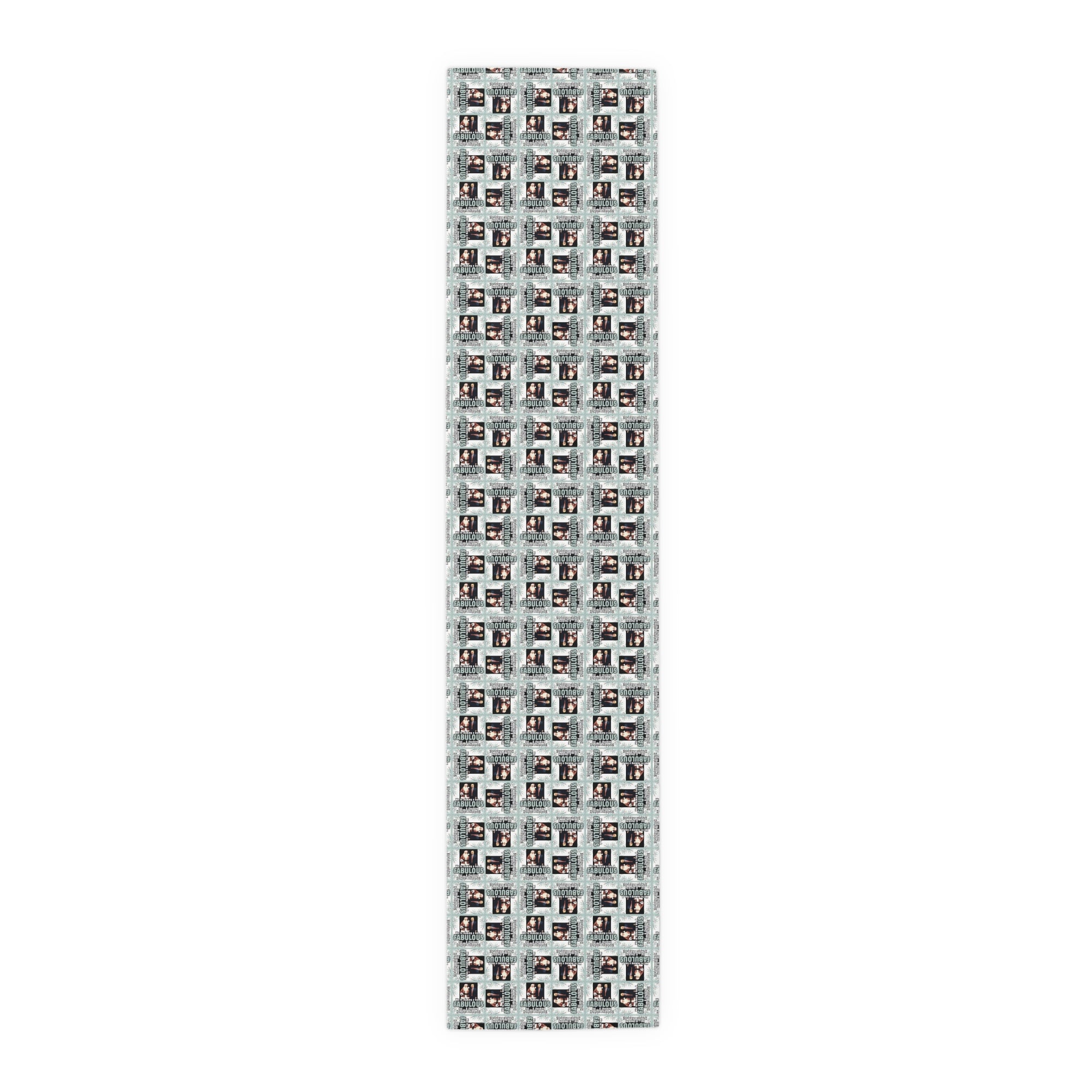 Trump Santa Fabulous List Christmas Table Runner
