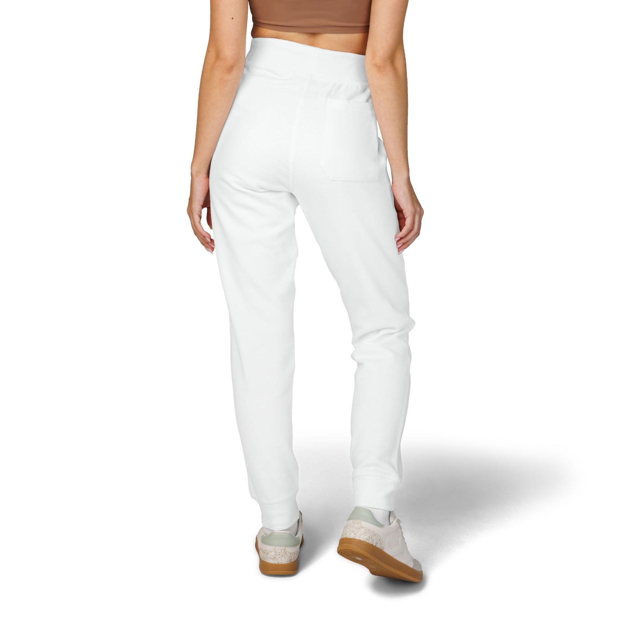 Cozy Embroidered Unisex Fleece Sweatpants for Relaxation