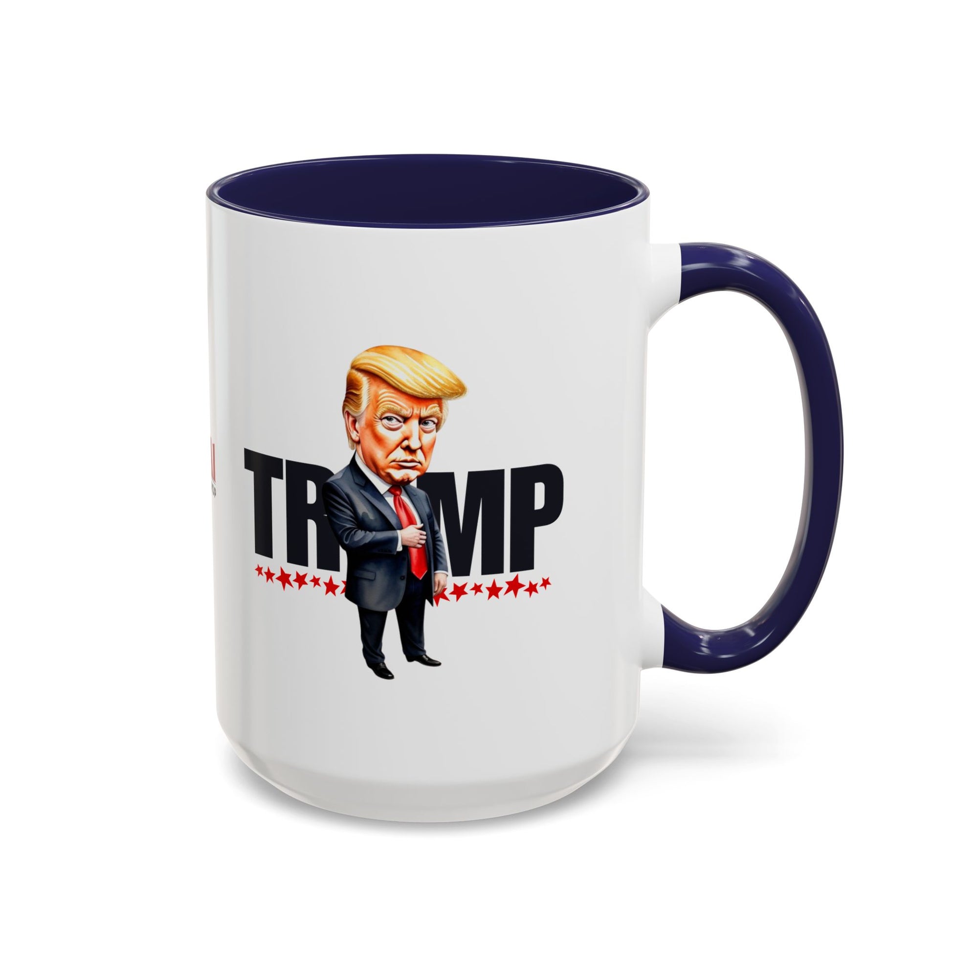 Trump Accent Coffee Mug - 11oz & 15oz, Bold Statement Mugs for Political Enthusiasts