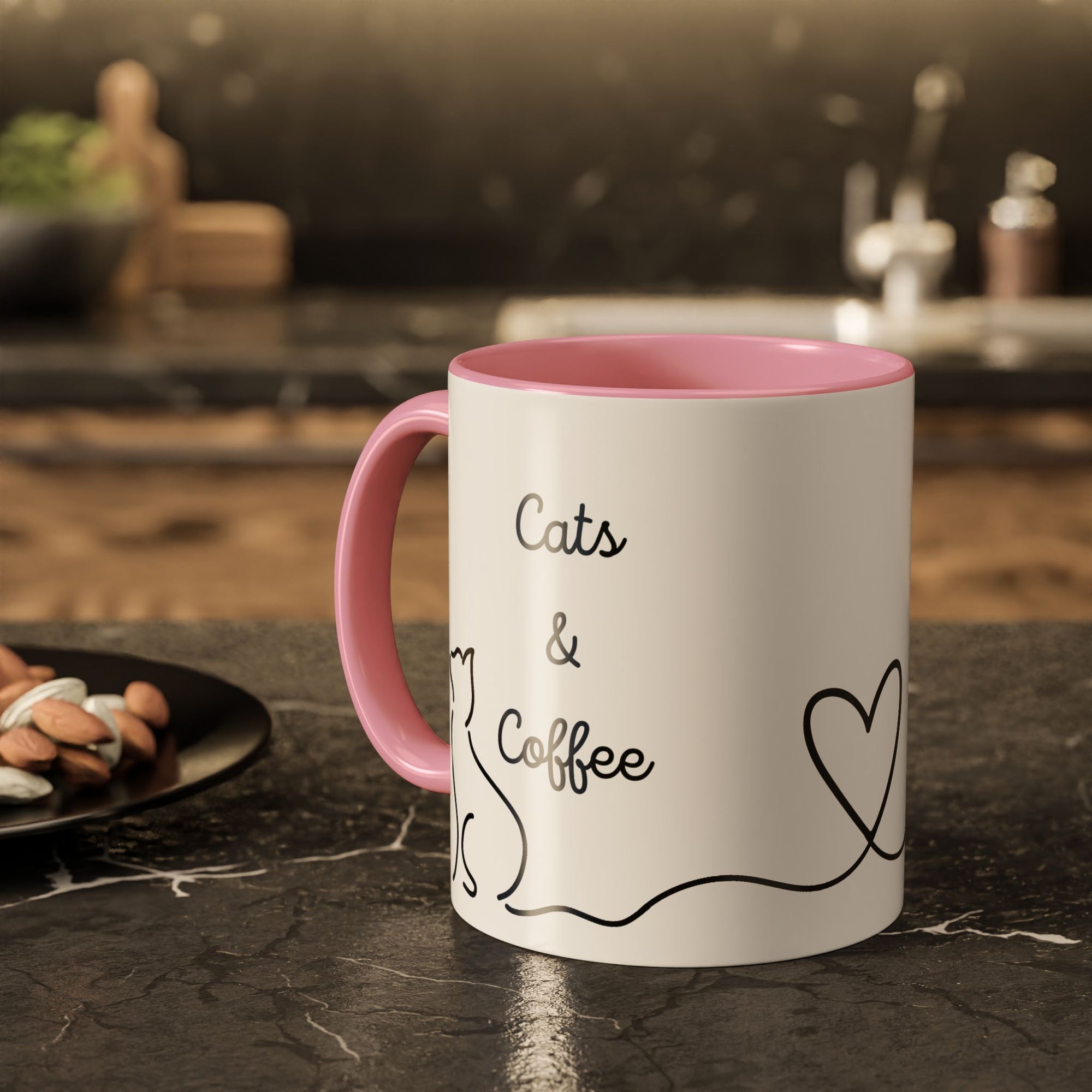 Hugs & Mugs Vibrant Color Coffee Mug
