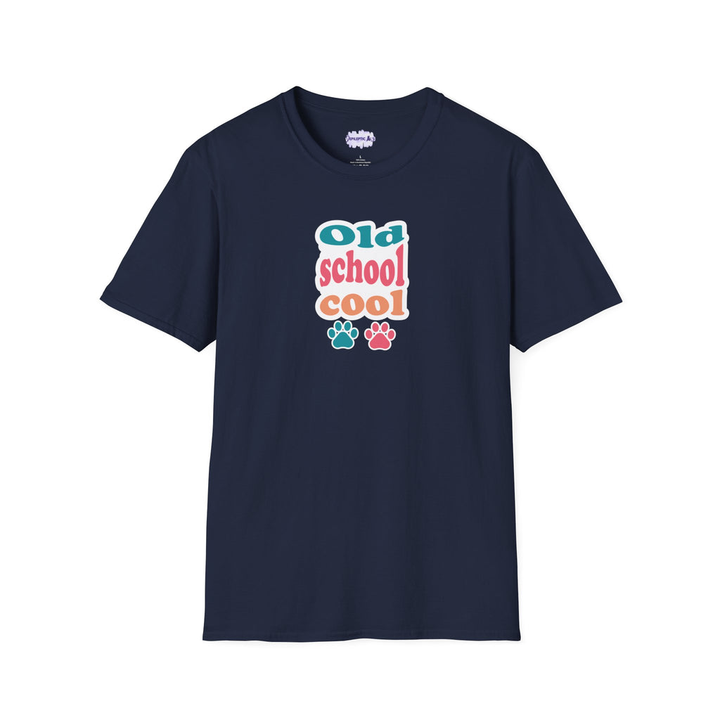 Old School Cool Unisex Softstyle T - Shirt - T - Shirt - Epileptic Al’s Shop