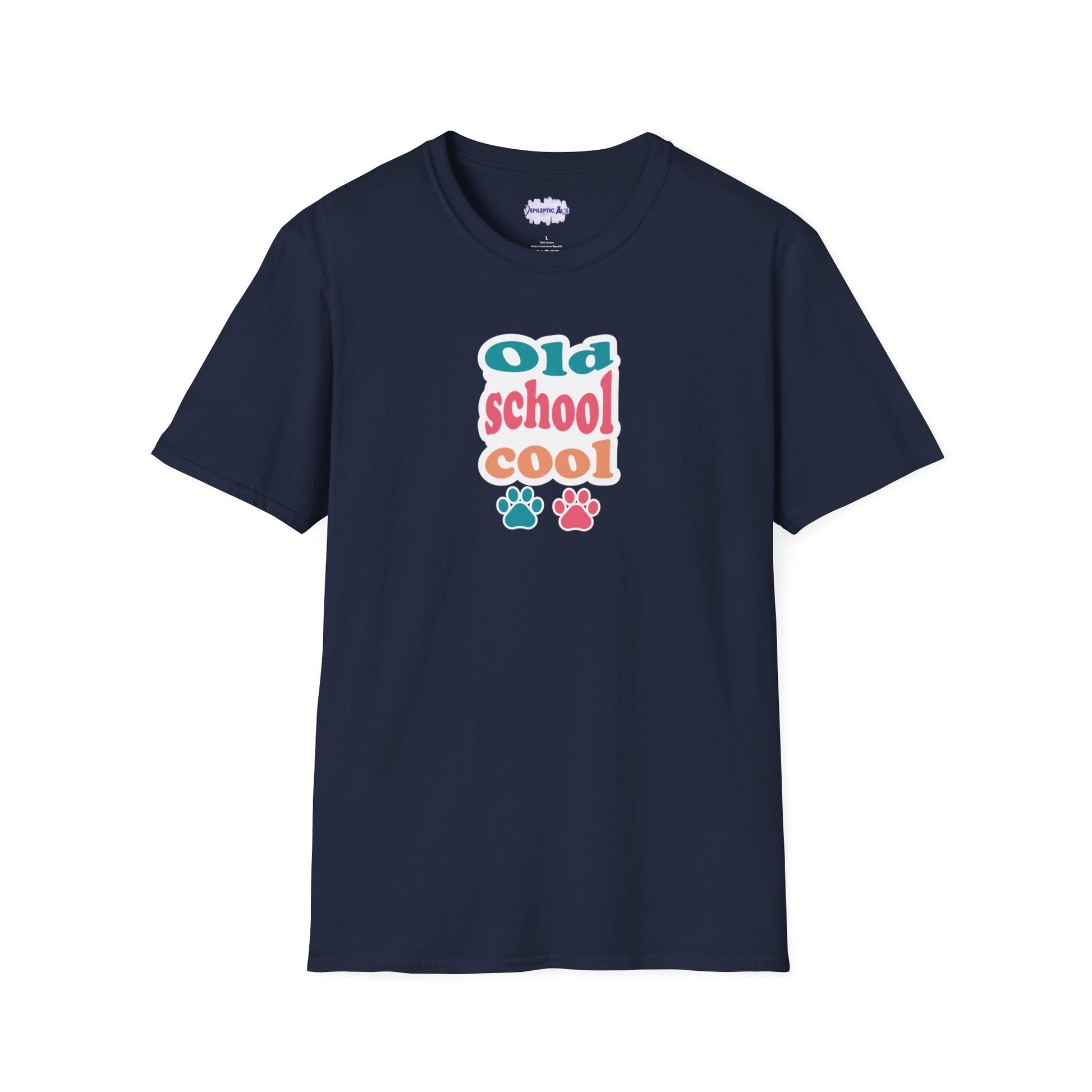 Old School Cool Unisex Softstyle T - Shirt - T - Shirt - Epileptic Al’s Shop