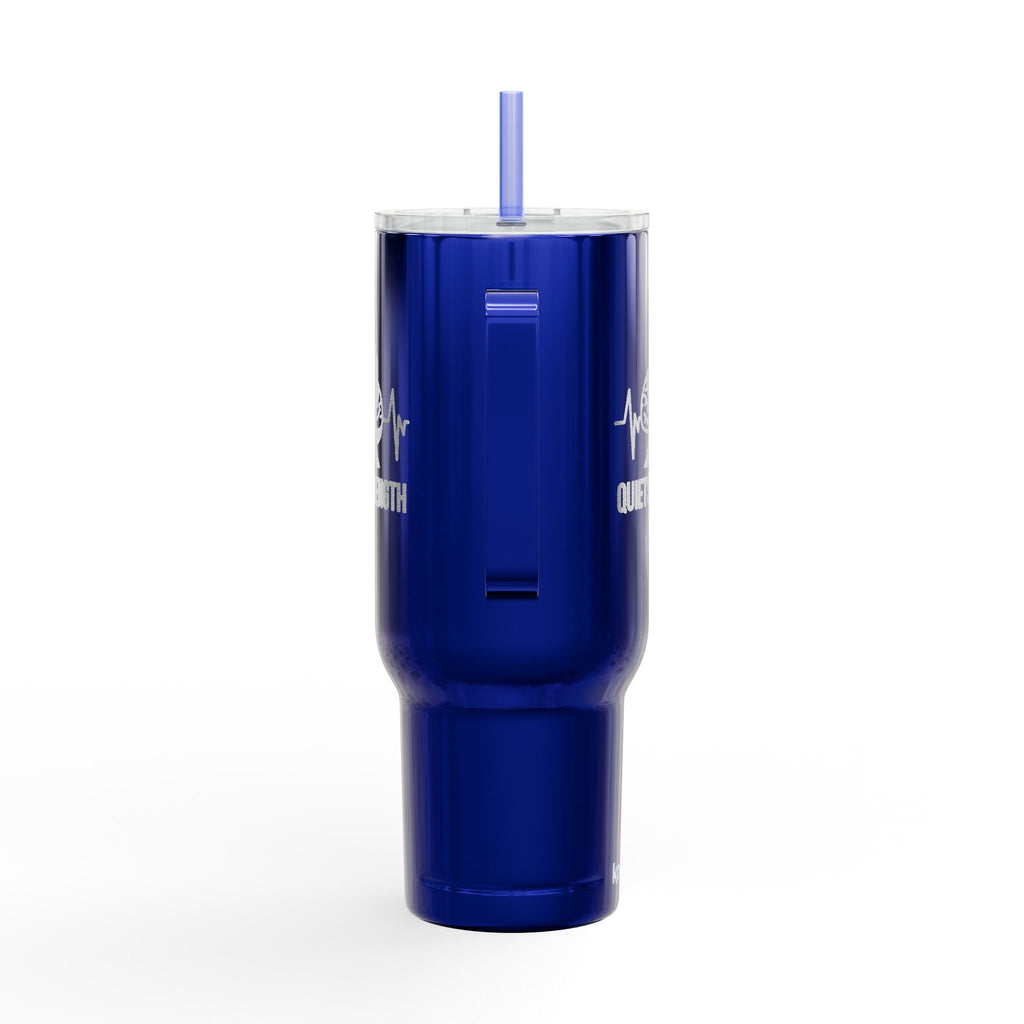 Quiet Strength 40oz Insulated Tumbler