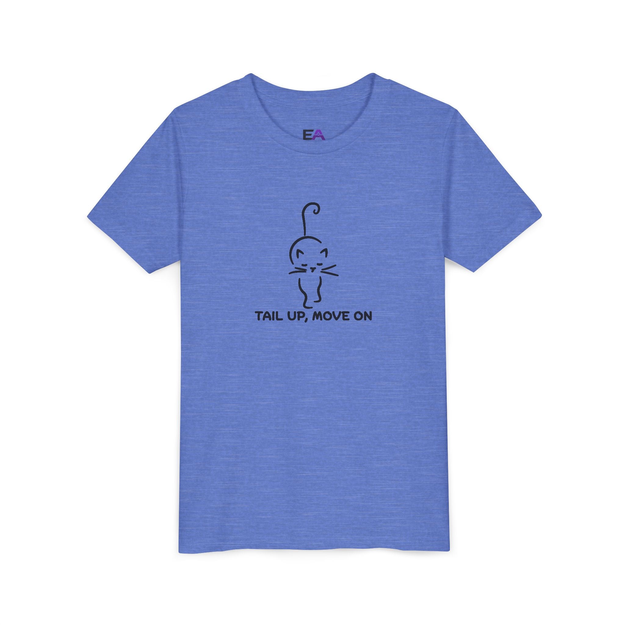 Tail Up, Move On Youth Tee – Small Human, Big Attitude