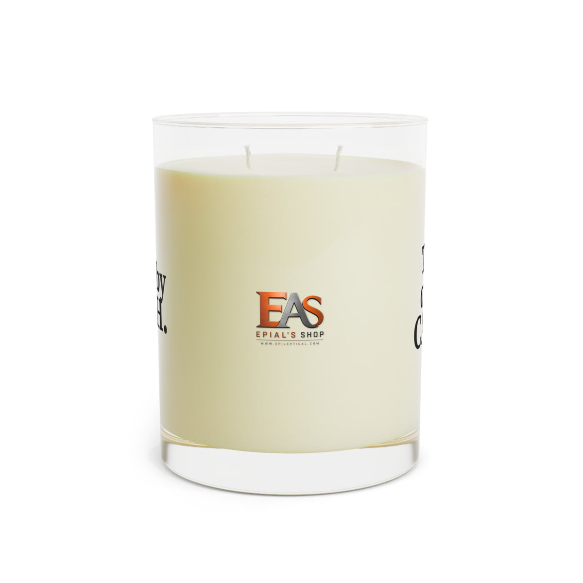 Walk by Faith, Trip Over Cats Scented Soy Candle | Funny Christian Cat Lover Gift | 11 oz