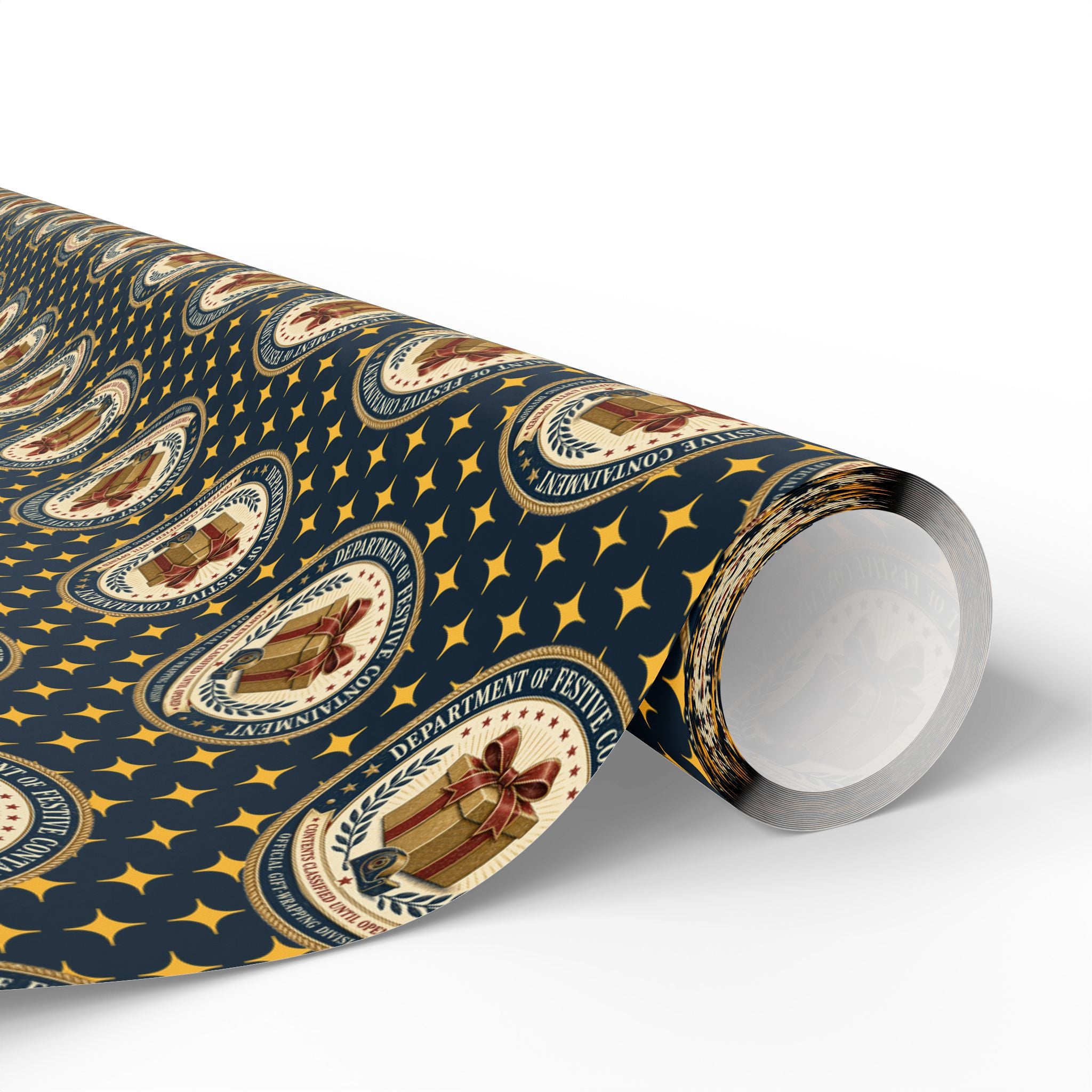 Department of Festive Containment Wrapping Paper Roll