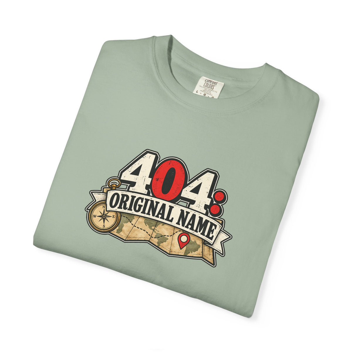 404: Original Name T-Shirt | Funny Geography Renaming Shirt