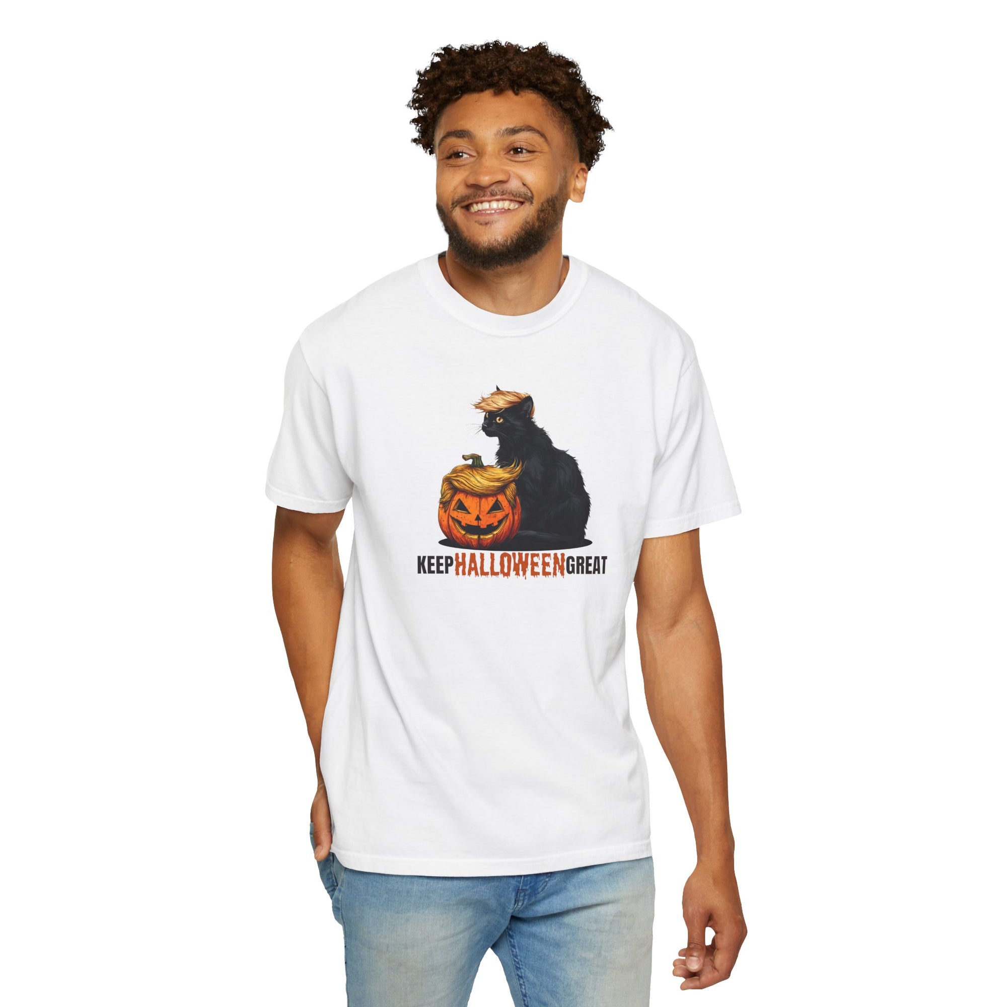 Keep Halloween Great Cat T-Shirt
