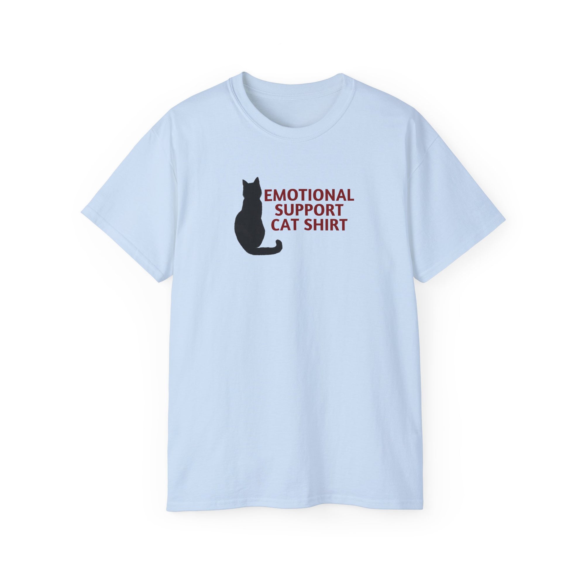 Emotional Support Cat Shirt, Unisex Ultra Cotton Tee - T - Shirt - Epileptic Al’s Shop