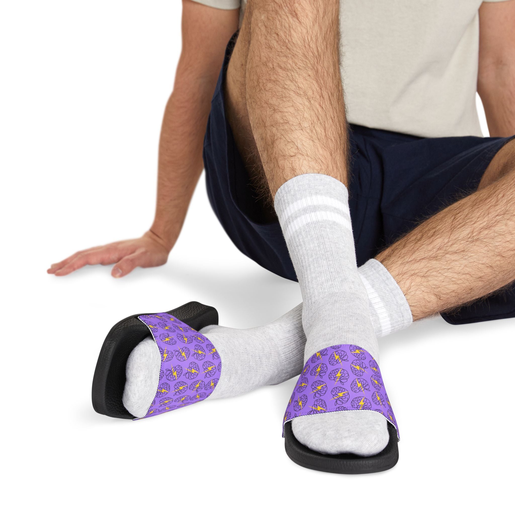 Electric Mind Men’s Slide Sandals