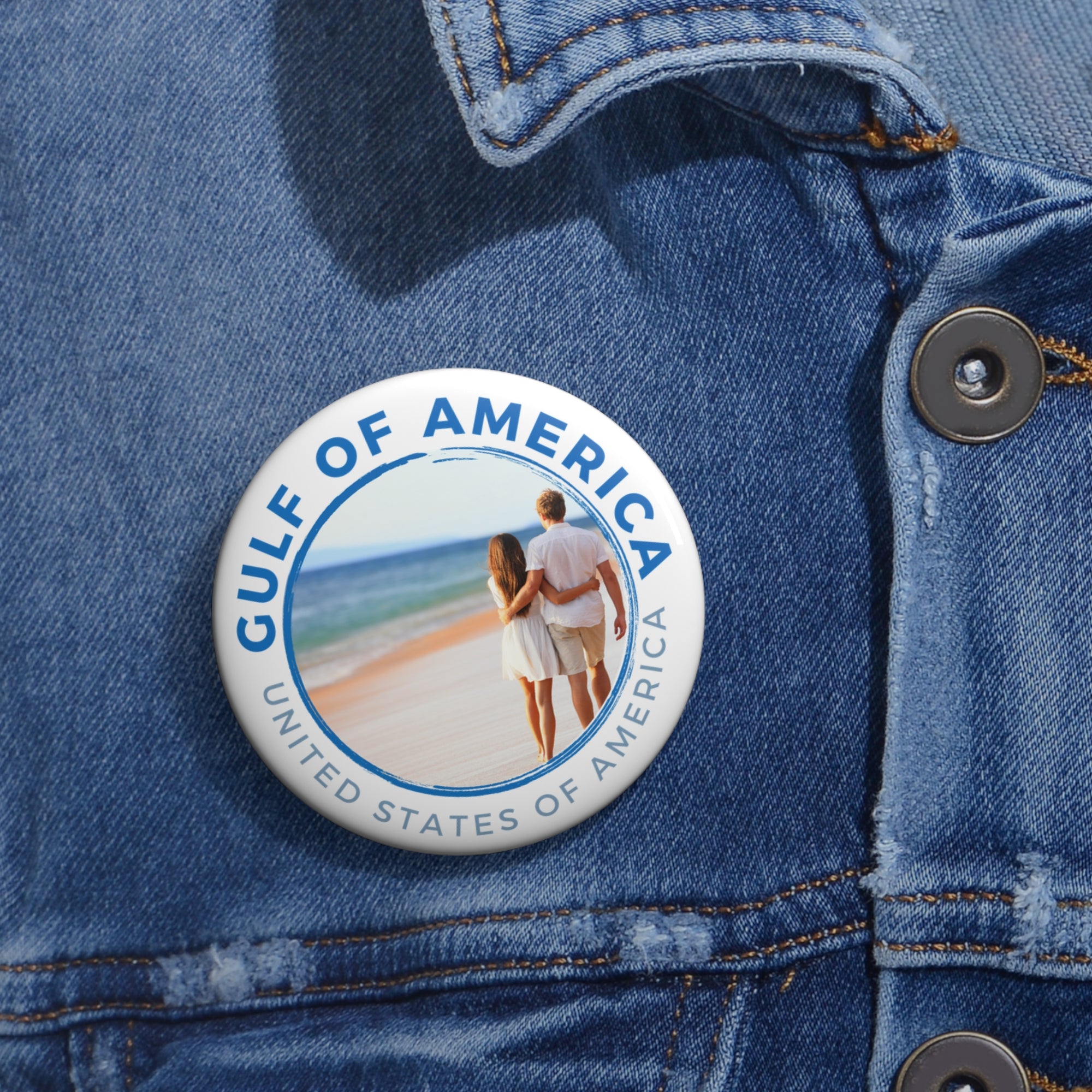 American Gulf Travel Pin Buttons