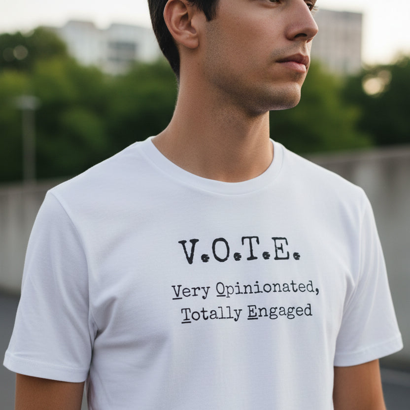 V.O.T.E. – Very Opinionated, Totally Engaged Unisex T-Shirt