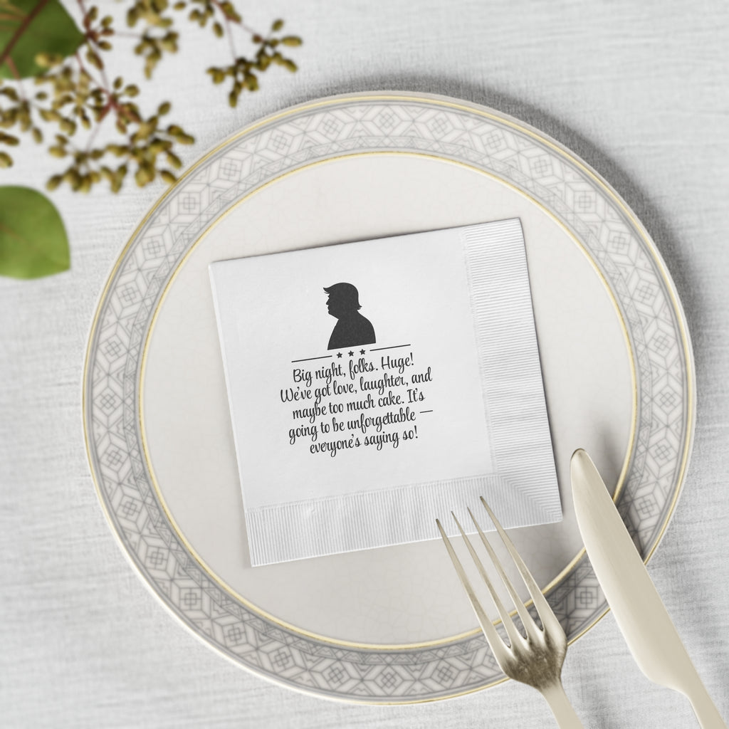 Tremendous Anniversary Celebration Party Napkins – Parody Décor