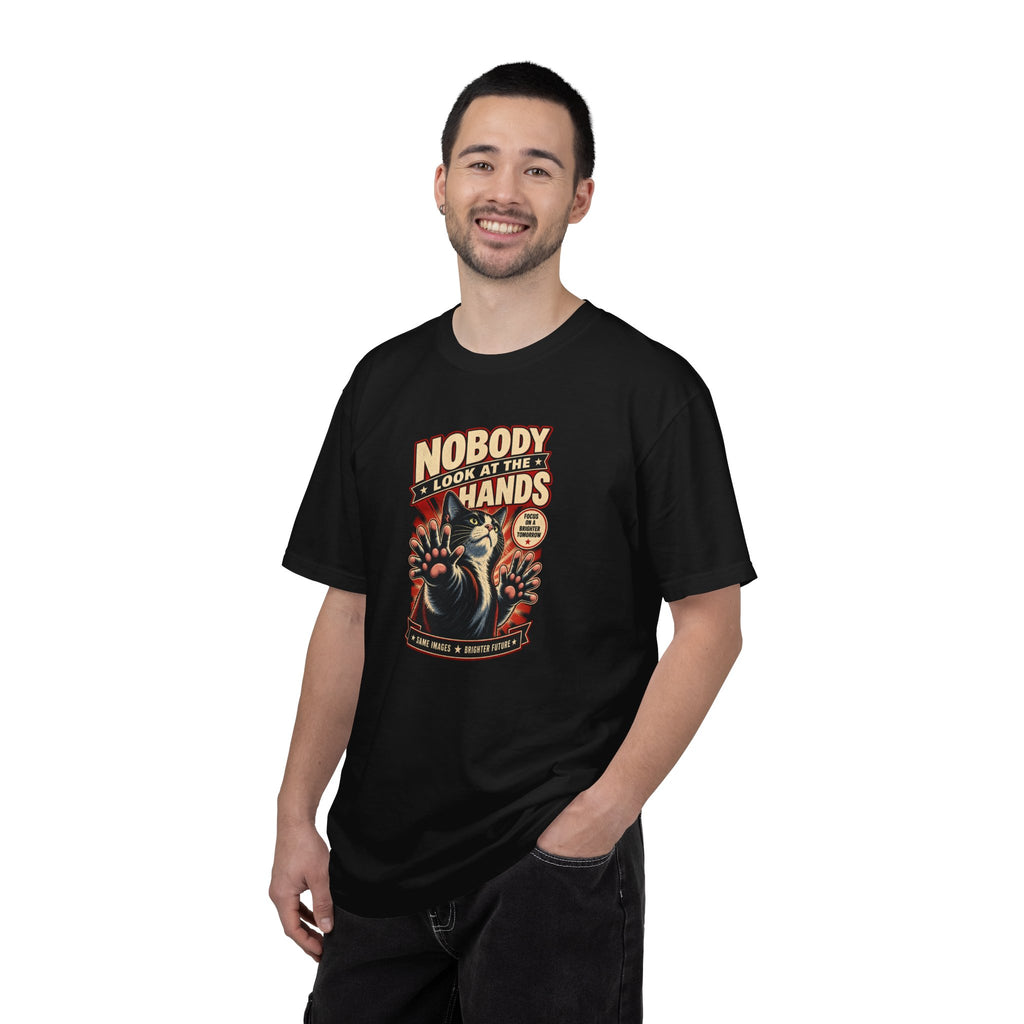 Nobody Look at the Hands AI Slop Comfort Colors T-Shirt