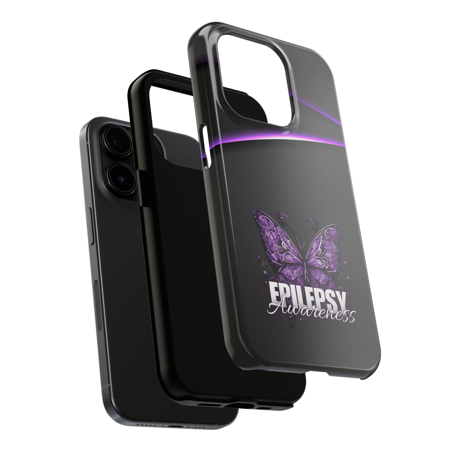 Epilepsy Awareness Butterfly Tough Phone Cases