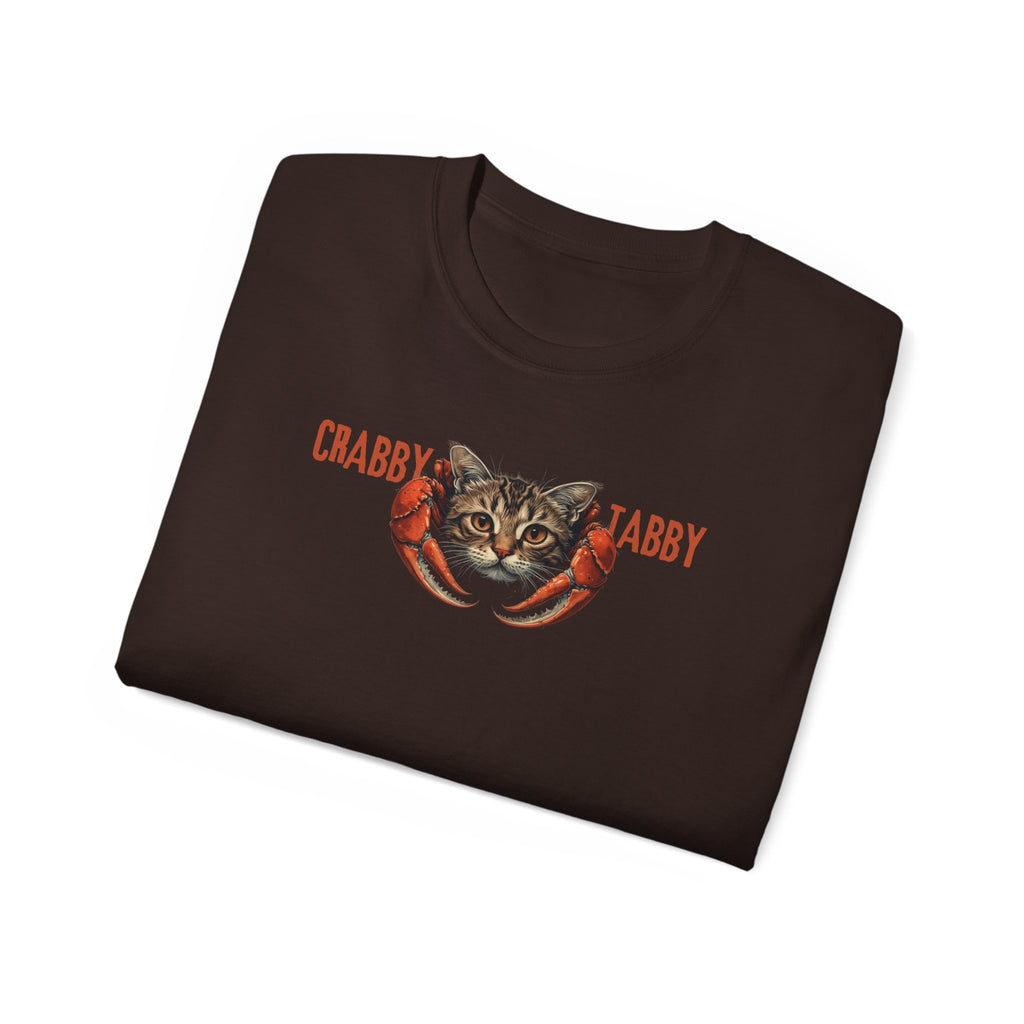 Crabby Tabby Cat Lover Unisex Tee