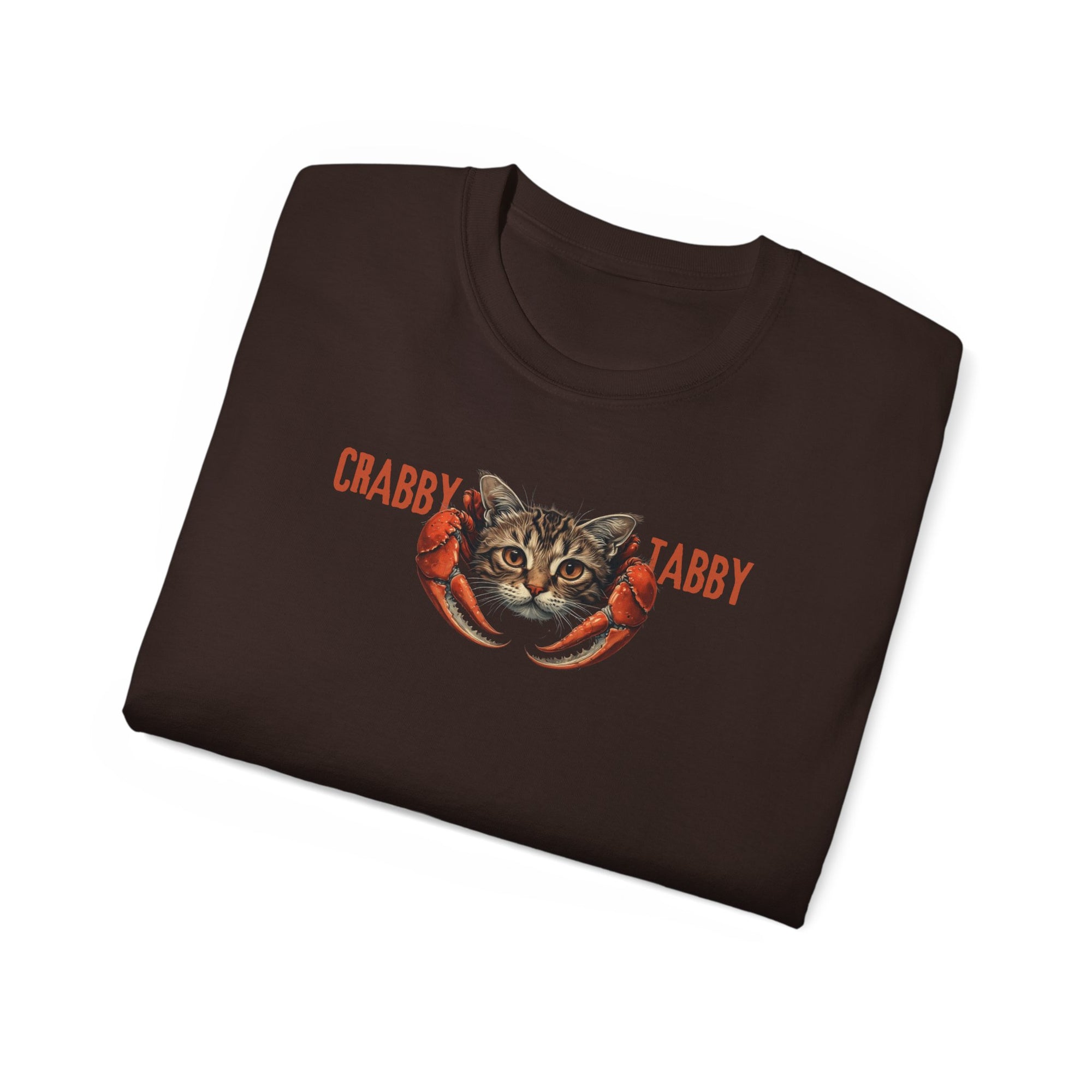 Crabby Tabby Cat Lover Unisex Tee