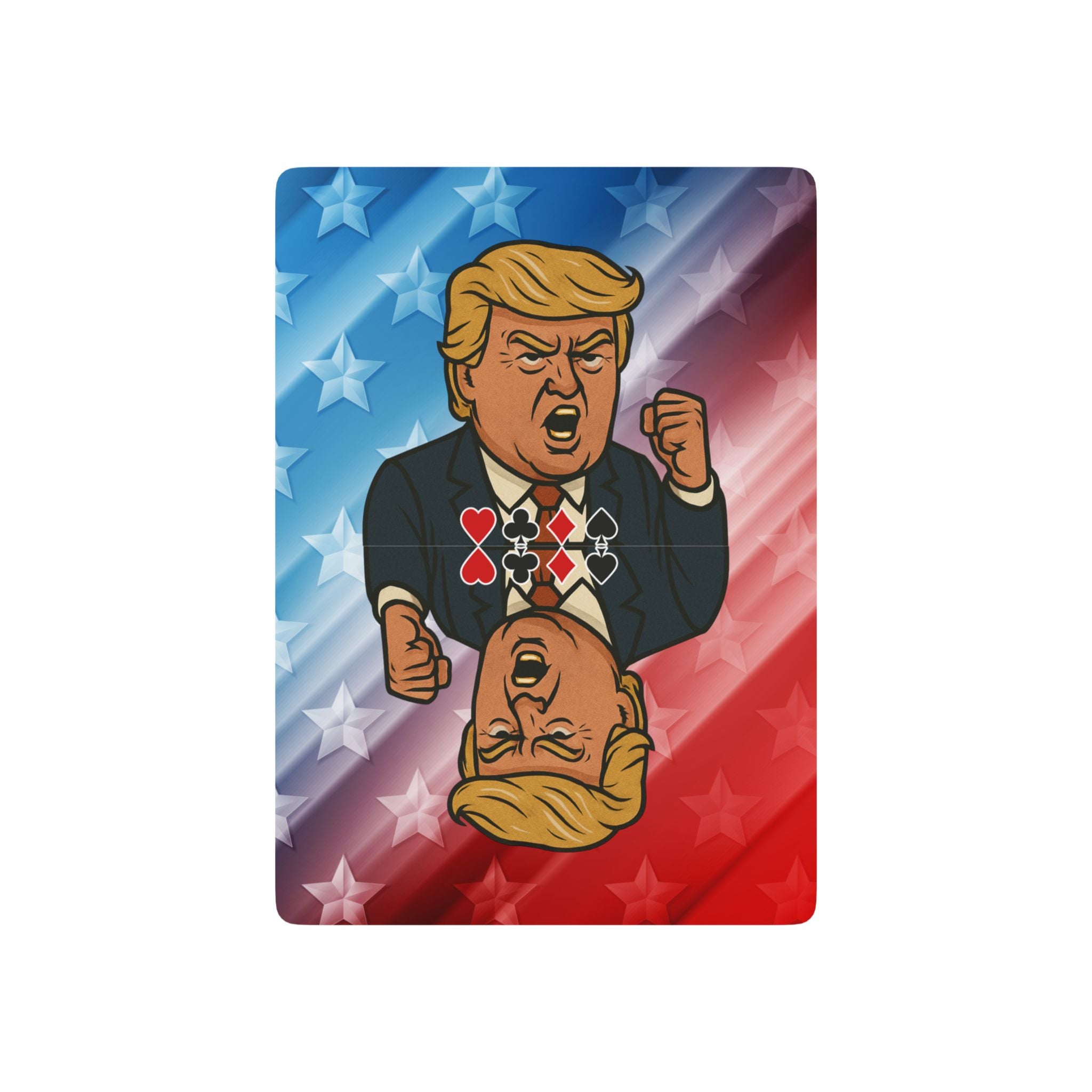 Patriotic Parody Poker Cards – Red, White & Riled Up Edition