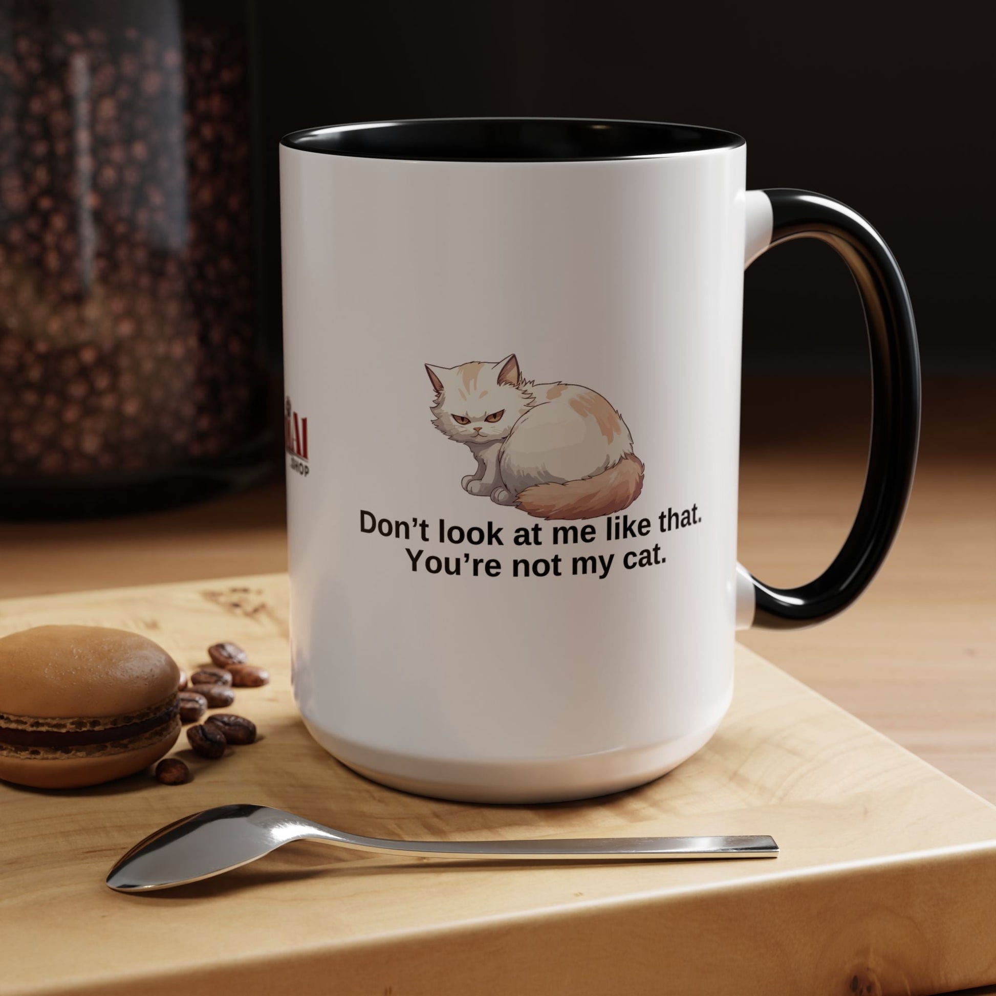Humorous Cat Lover's Coffee Mug - 11/15oz Accent Mug Printify