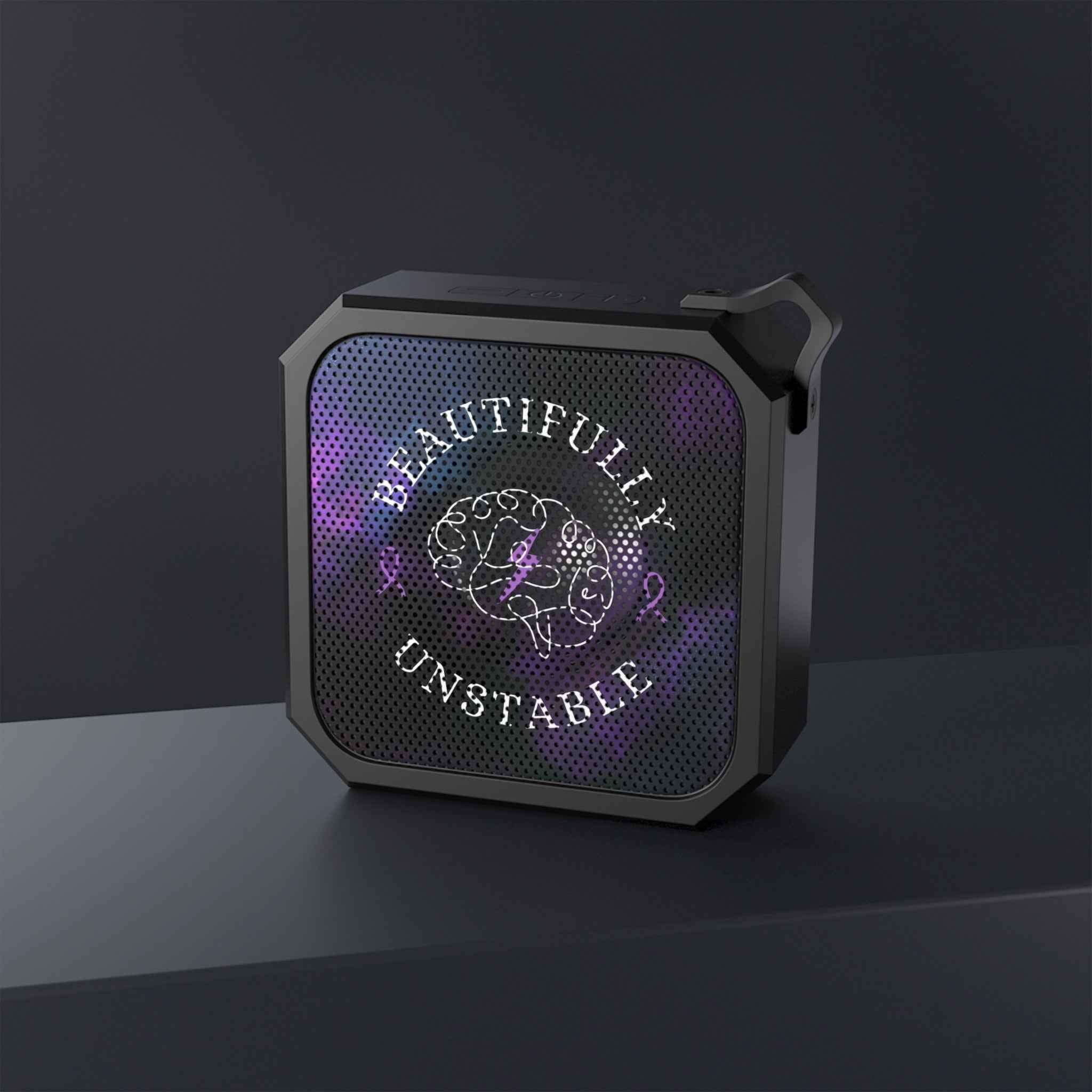 Beautifully Unstable Epilepsy Awareness Bluetooth Speaker – Portable Waterproof Speaker