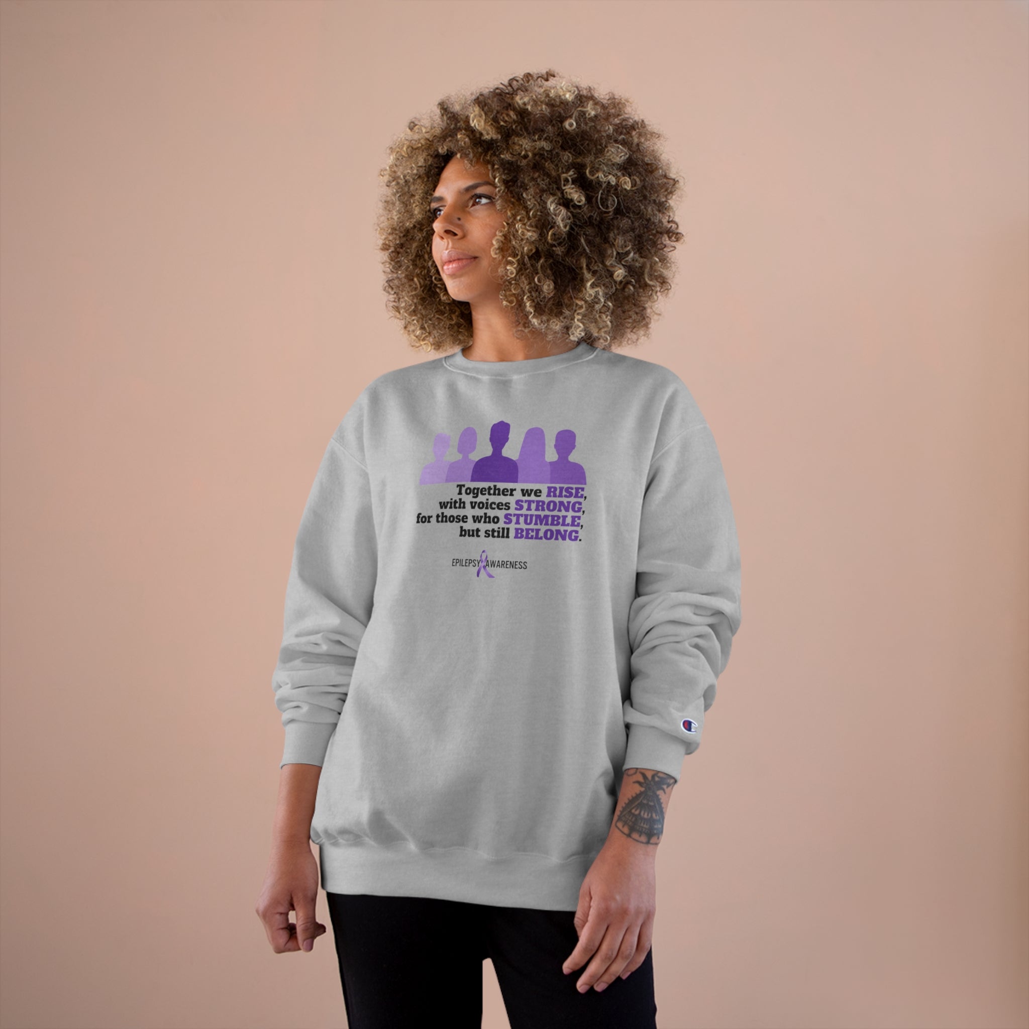 Together We Rise Champion Sweatshirt - EpiAl's Shop