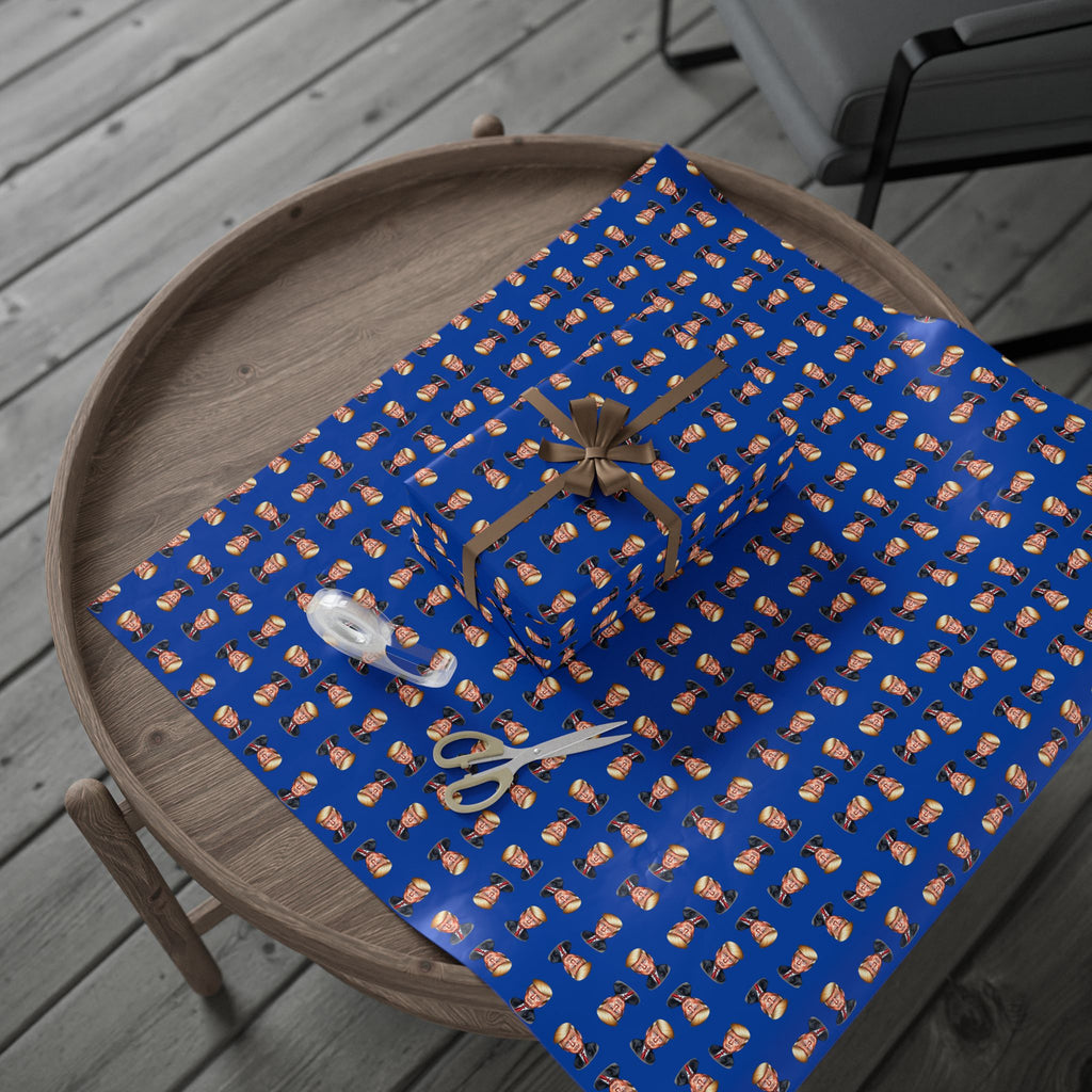 Colorful Trump Face Gift Wrap Paper for All Occasions