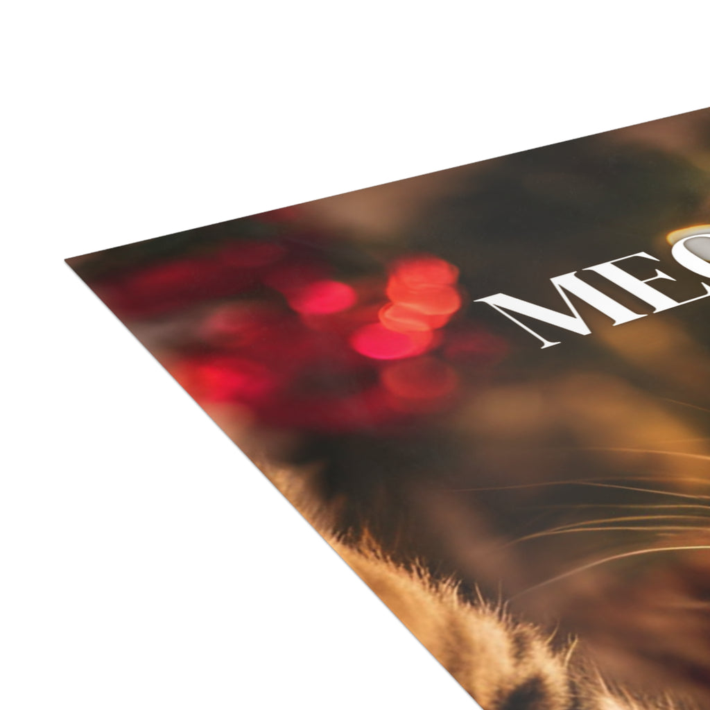 Meowy Christmas Postcard Bundles (envelopes included)