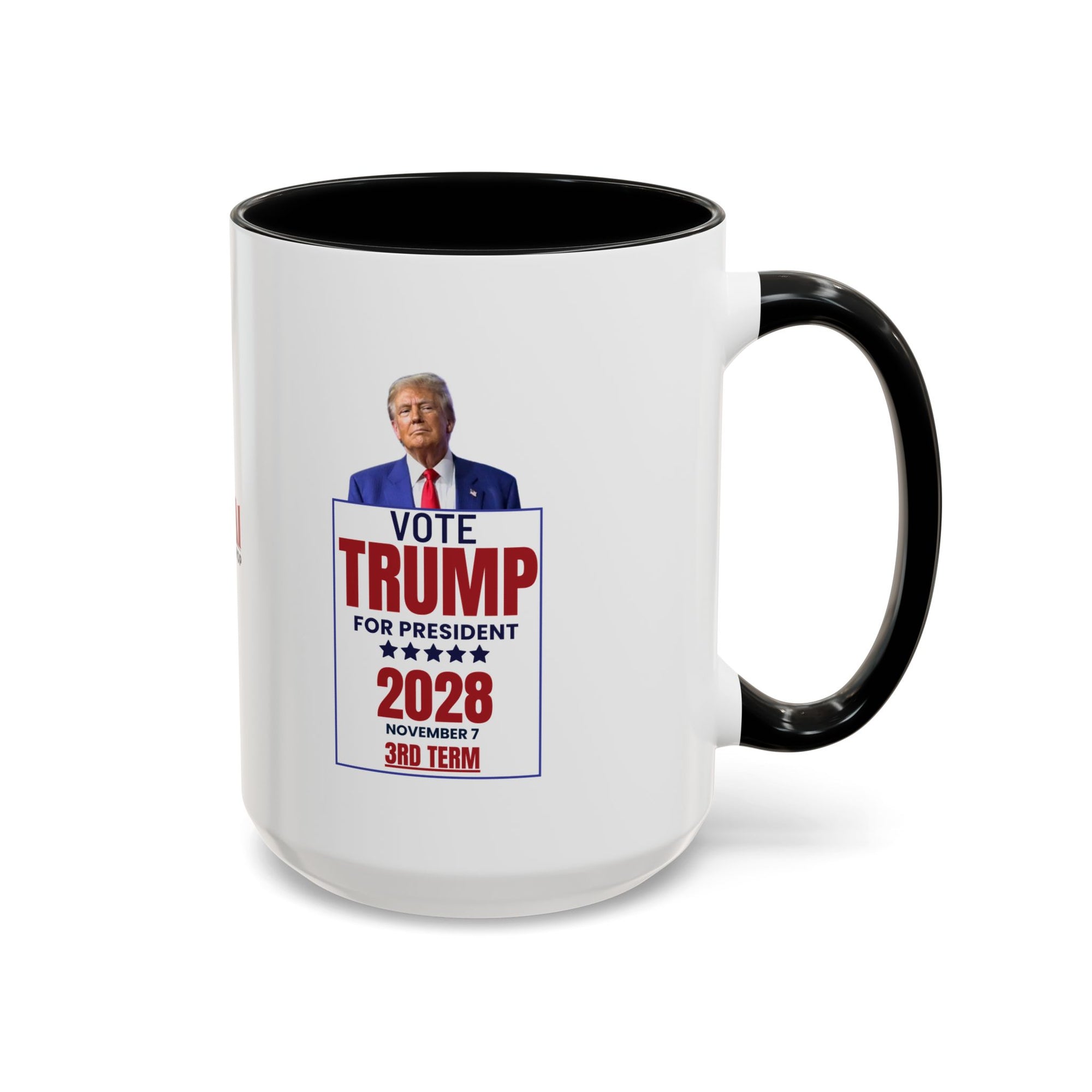 Vote Trump for President Coffee Mug – 11oz & 15oz Accent Mug for Political Enthusiasts