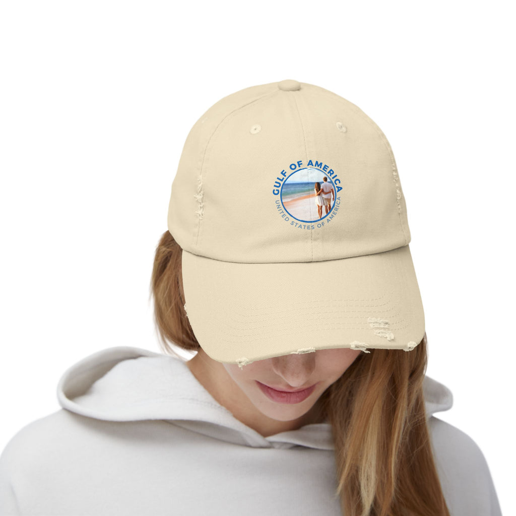 American Gulf USA Unisex Distressed Cap