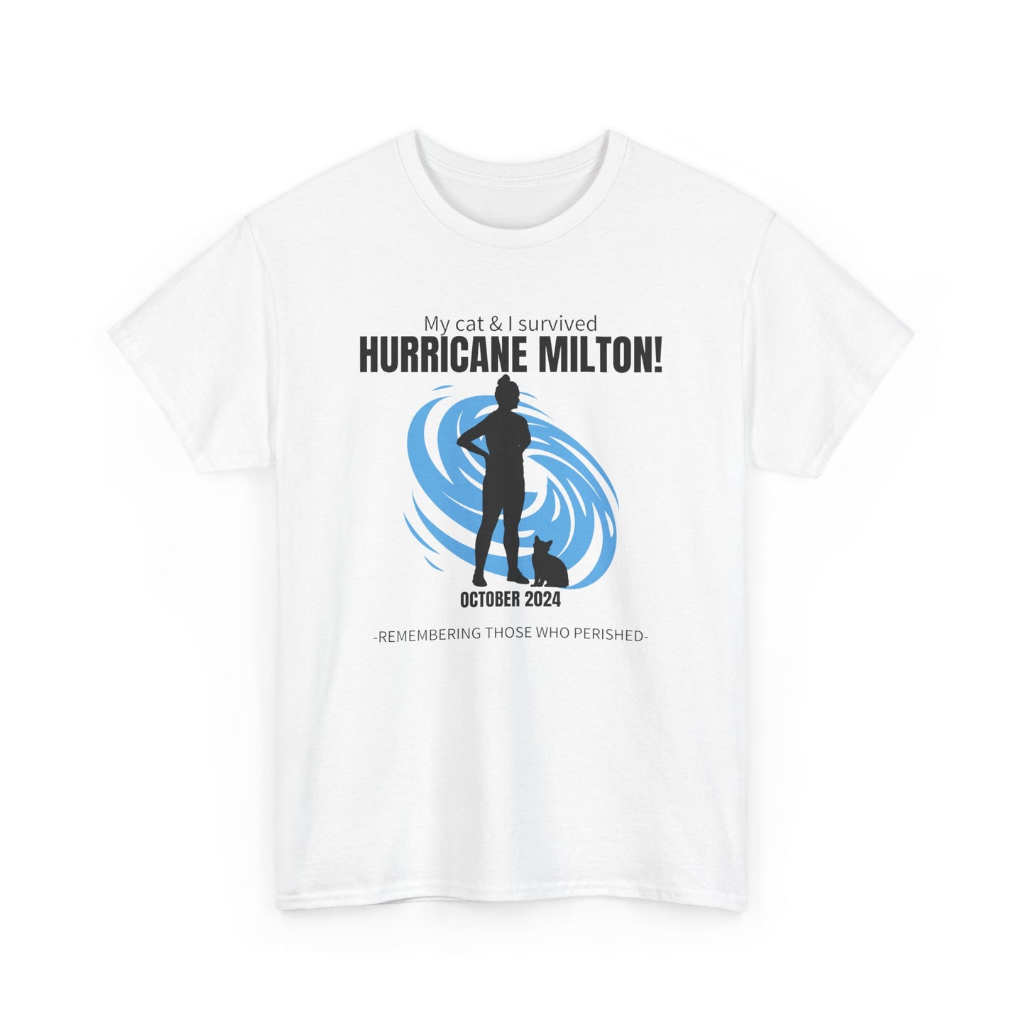 Hurricane Milton Survivor Unisex Heavy Cotton Tee