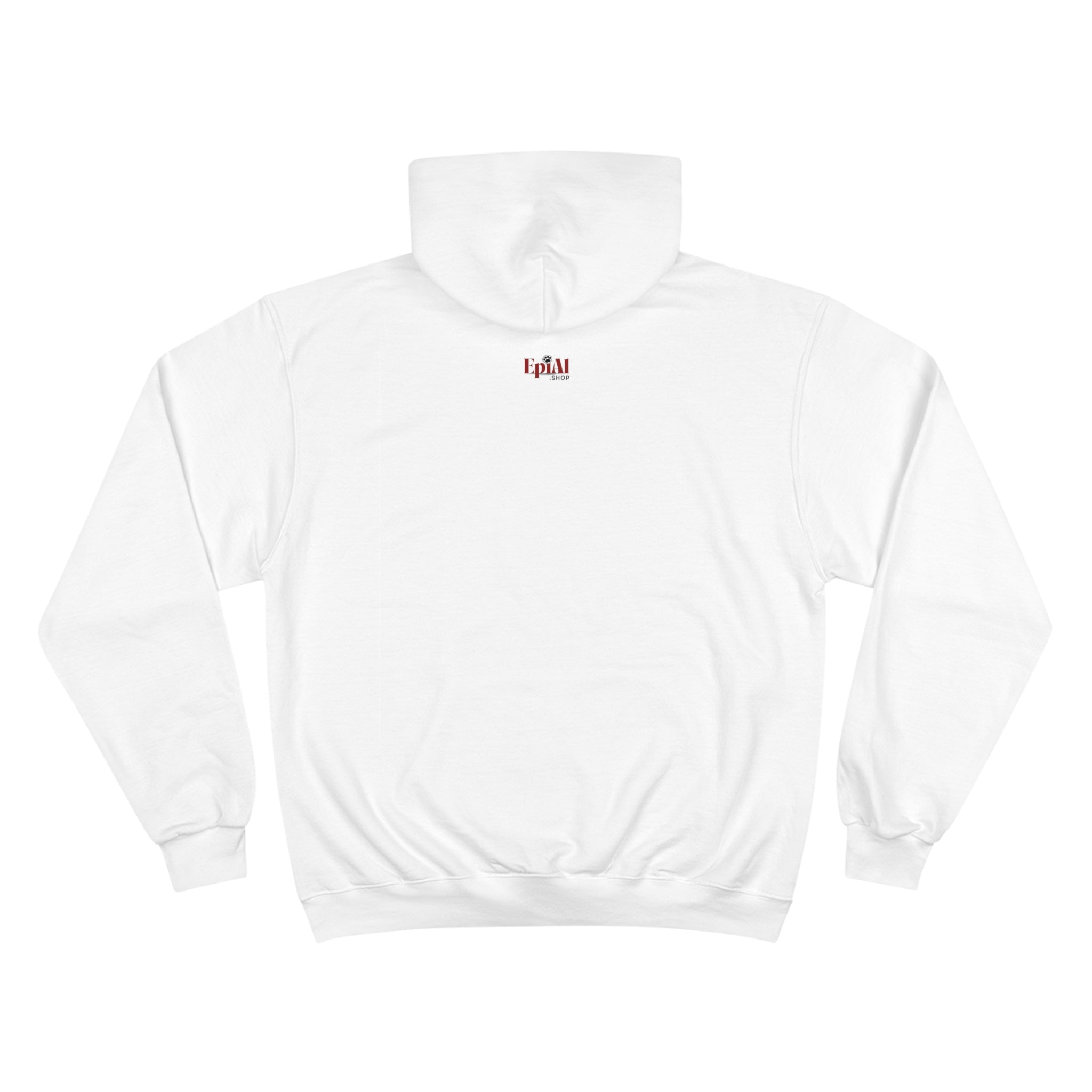 Photo depicting the ​Crosswords and Cats Champion Hoodie from EpiAl's Shop.