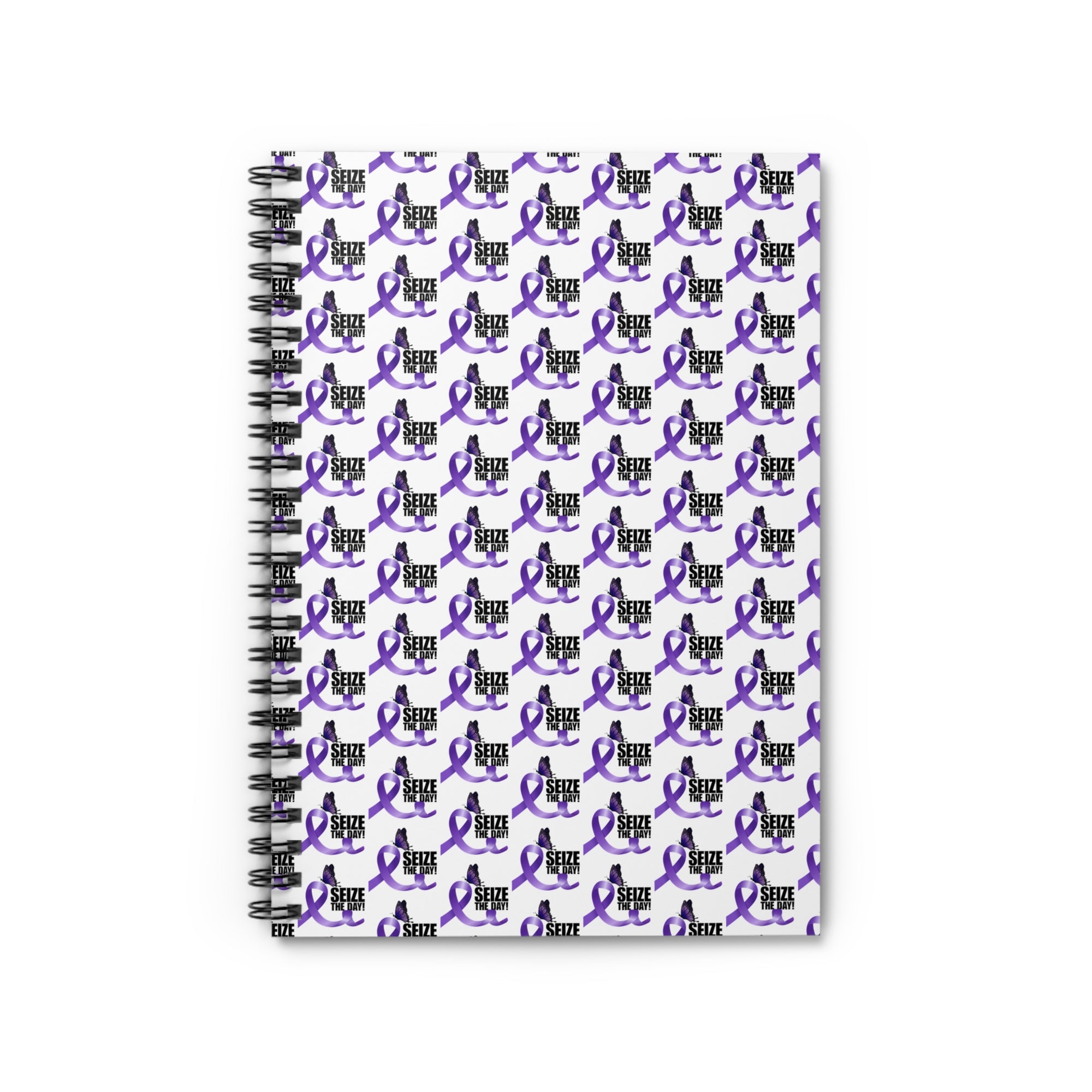 Epilepsy Awareness Spiral Ruled-Lined Notebook