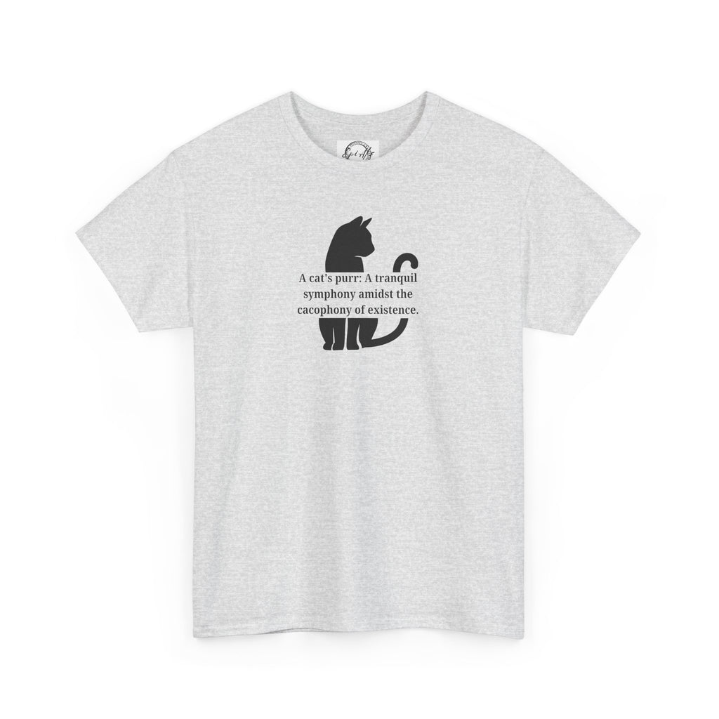 Purr Prose: Cacophony of Life Unisex Heavy Cotton Tee