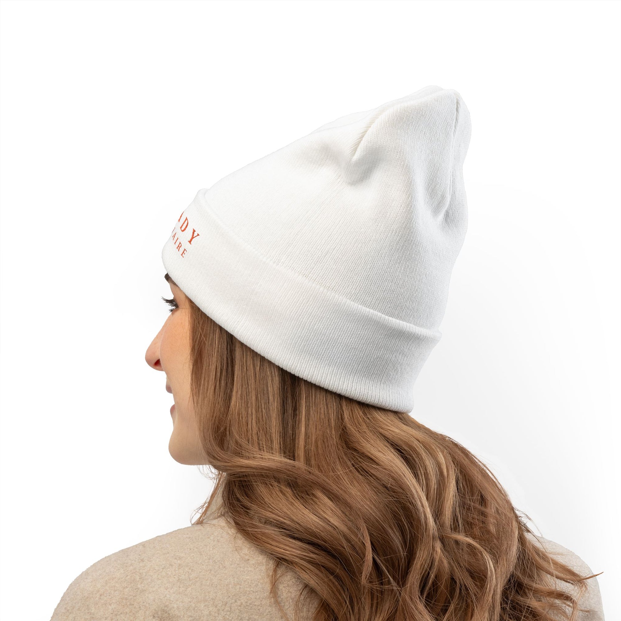 Cat Lady Extraordinaire Knit Beanie, Cozy Winter Hat