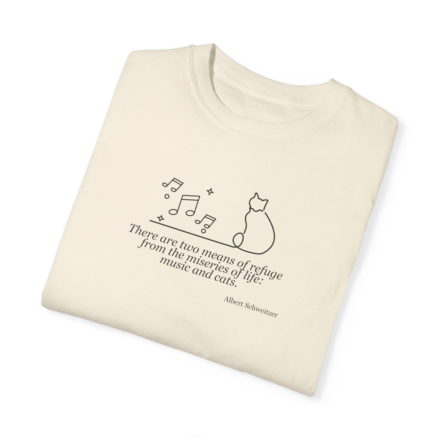 Musical Cat Unisex T-Shirt - Comfort Meets Creativity