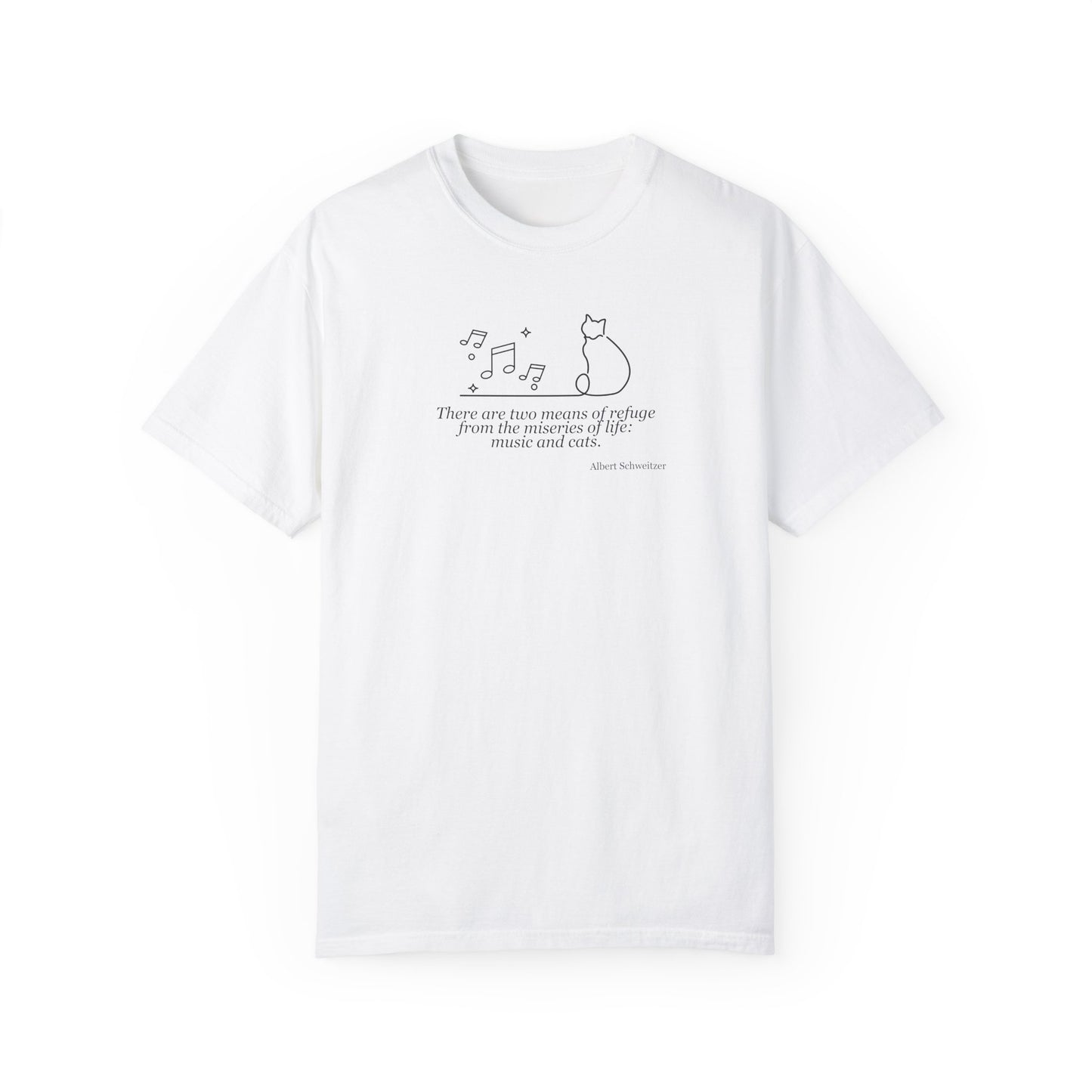 Musical Cat Unisex T-Shirt - Comfort Meets Creativity