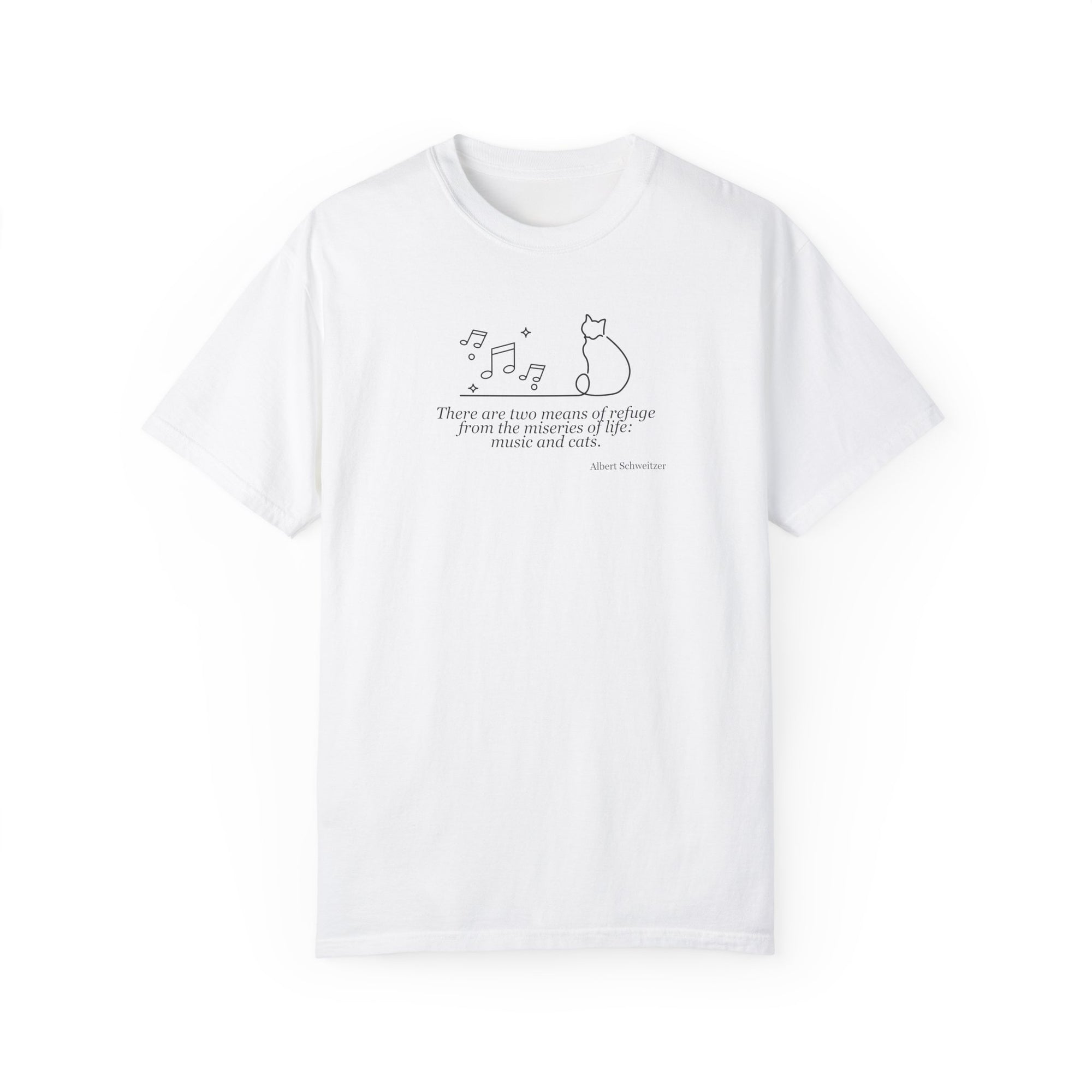 Musical Cat Unisex T-Shirt - Comfort Meets Creativity
