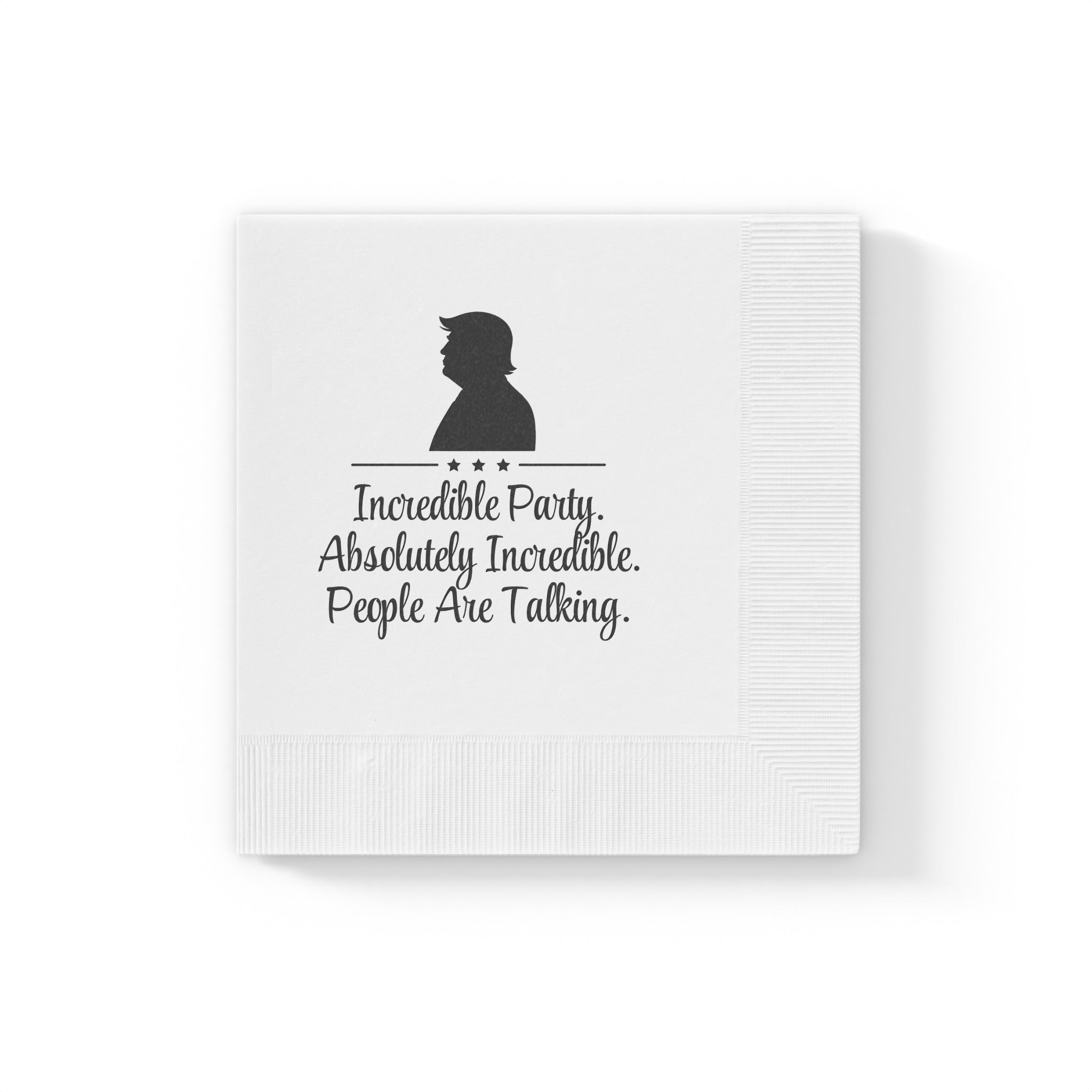Incredible Party. Absolutely Incredible. Parody Party Napkins