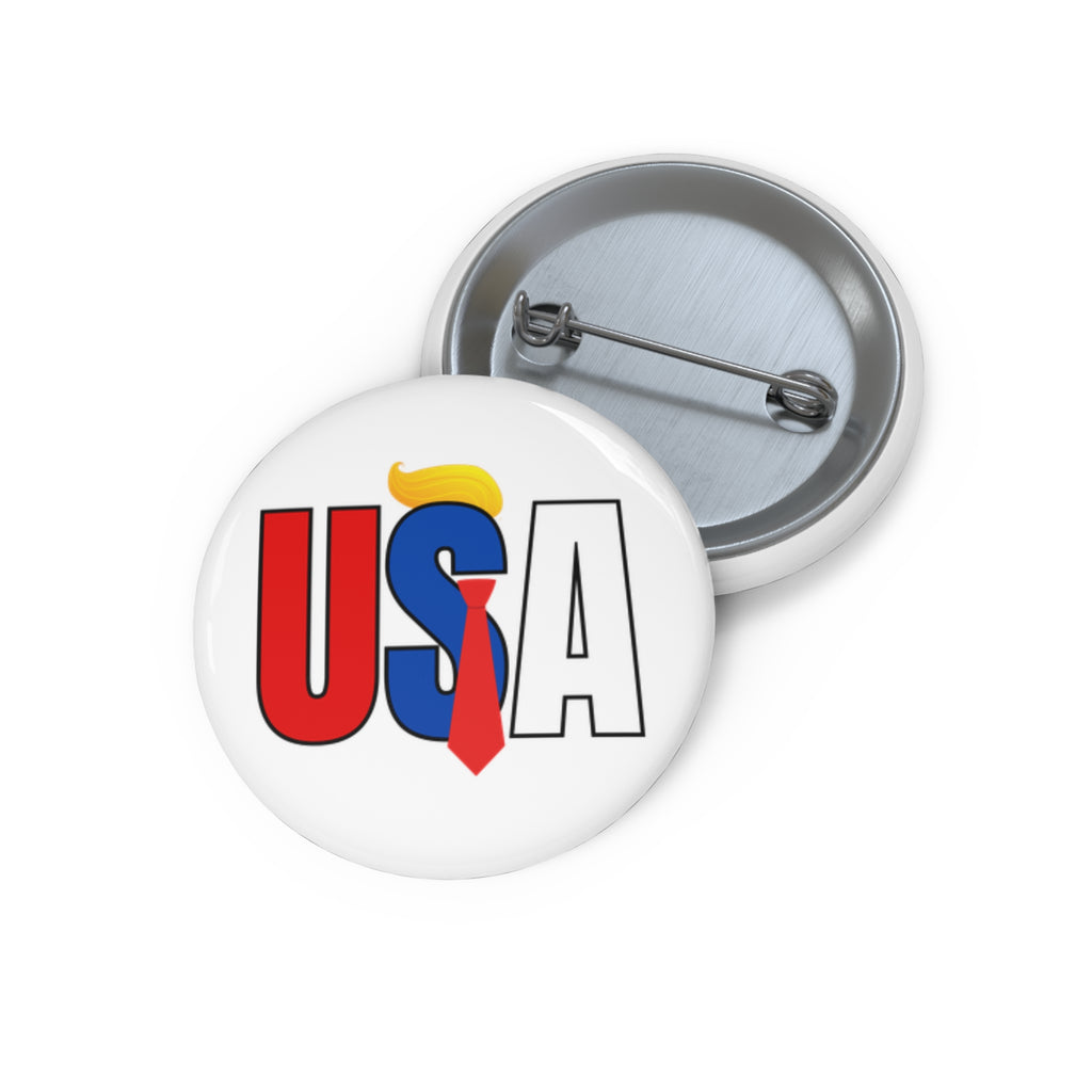 USA Pin Buttons - Fun & Patriotic Accessories for Events