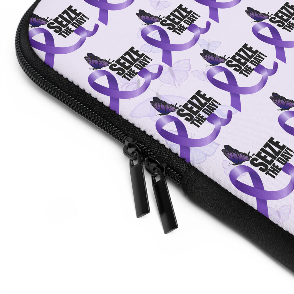 Purple Epilepsy Awareness Laptop Sleeve