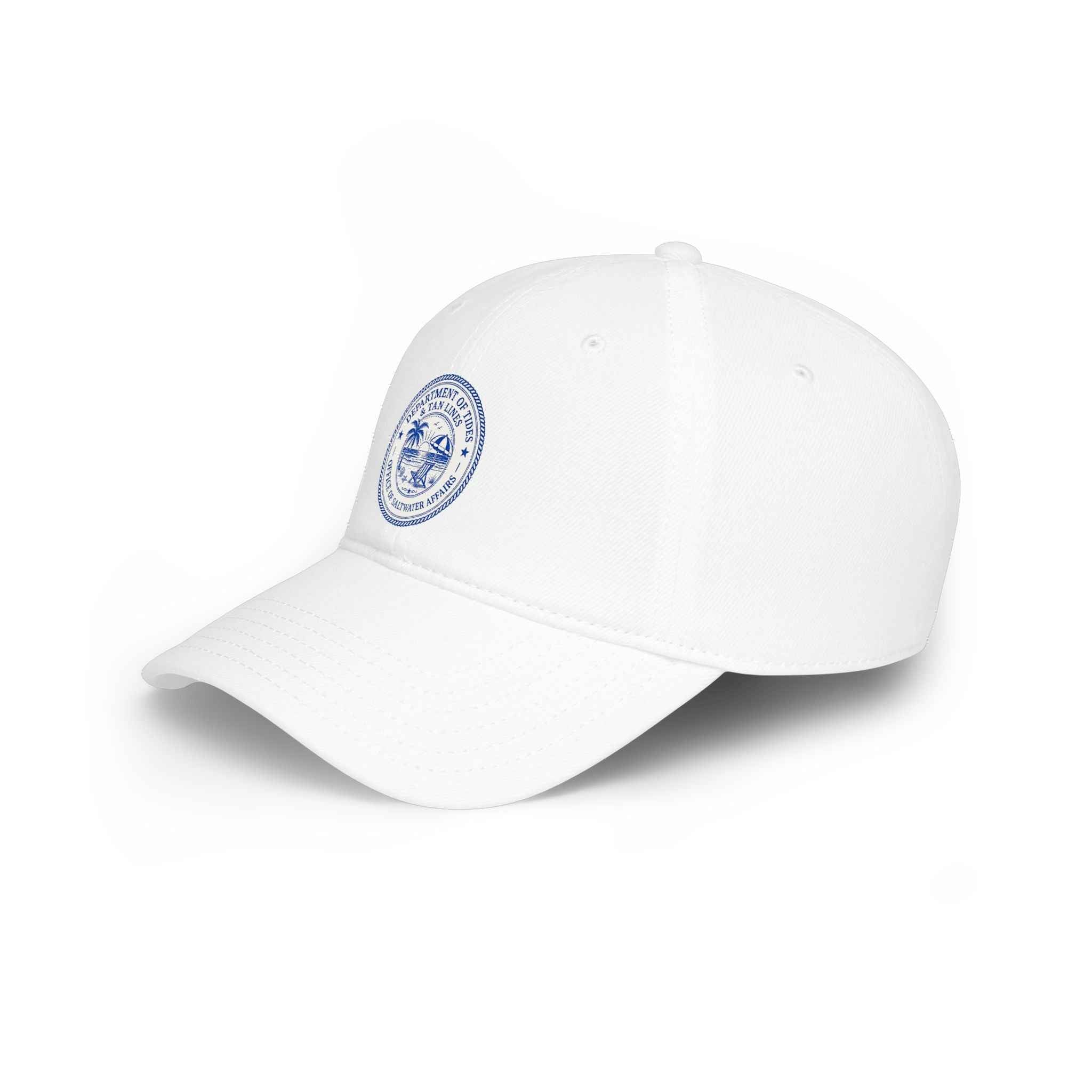 Department of Tides & Tan Lines Dad Cap – Coastal Seal Hat, Office of Saltwater Affairs